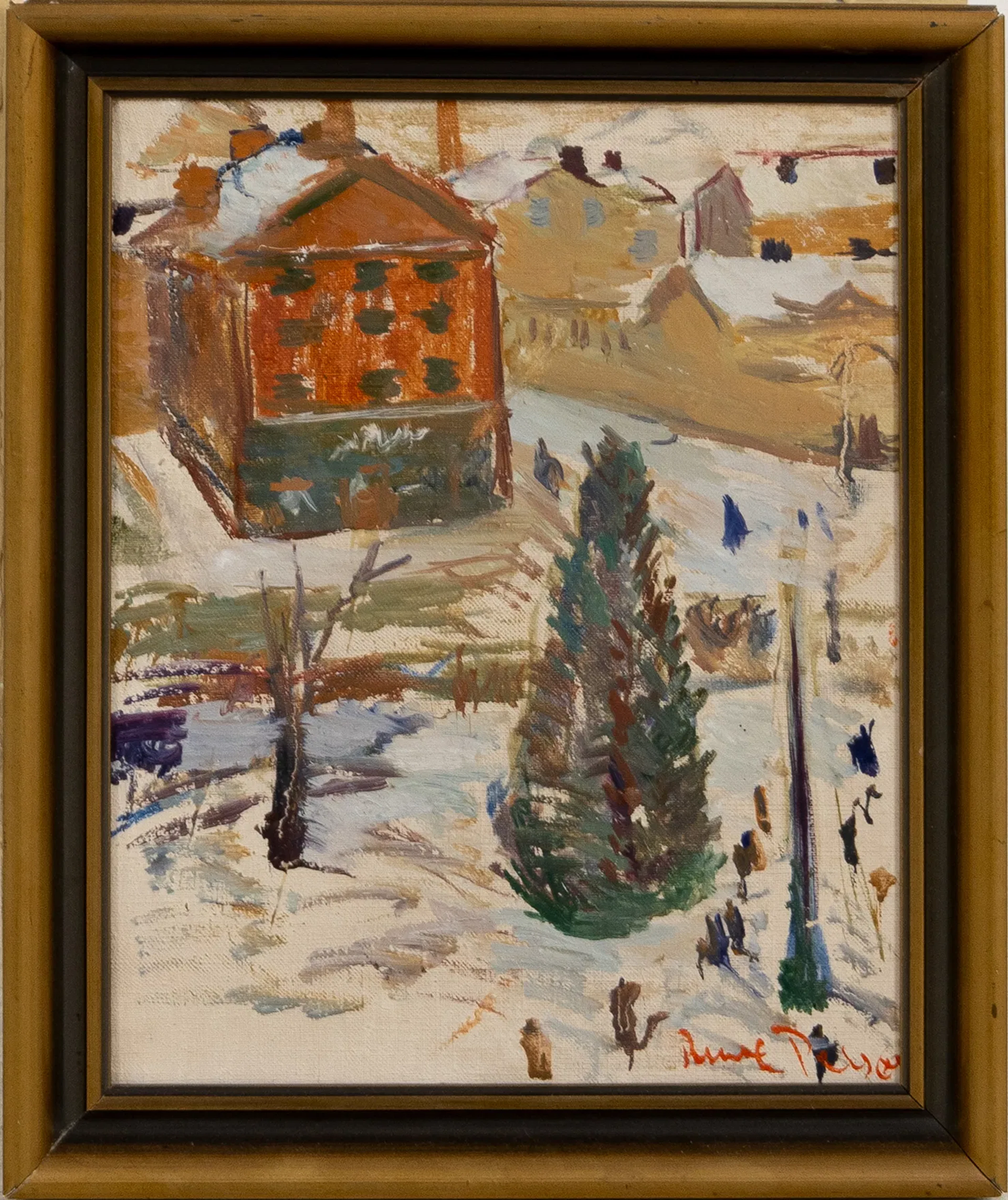 RUNE PERSON (1910-1969), olio su tela, firmato
