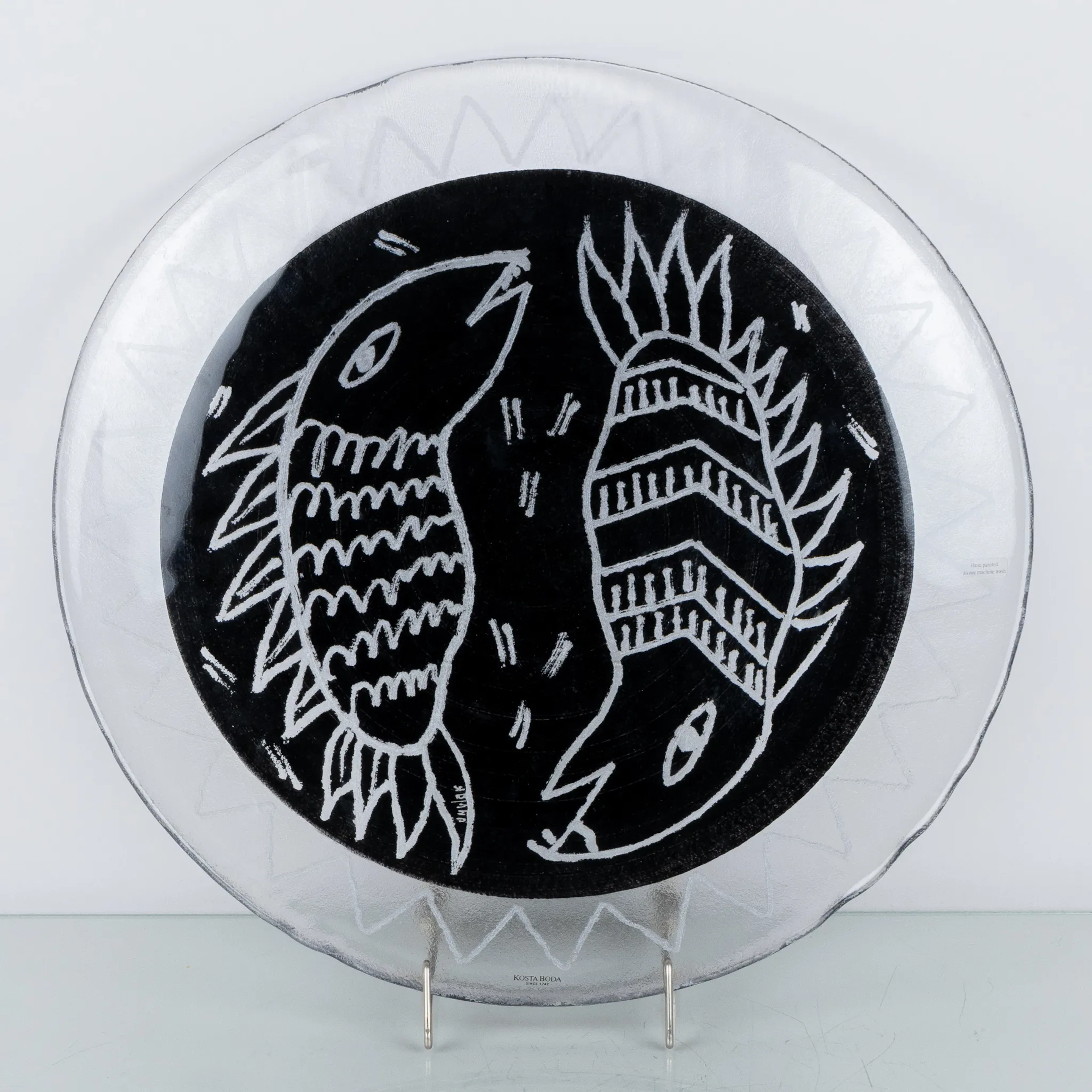 ULRICA HYDMAN-VALLIEN, Kosta Boda platillo de cristal