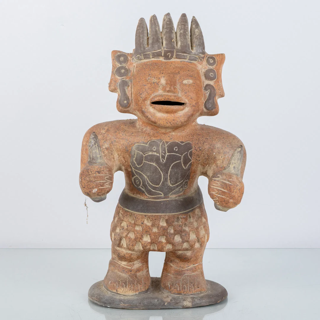 FIGUR, Irdenwaren, Asiatisch