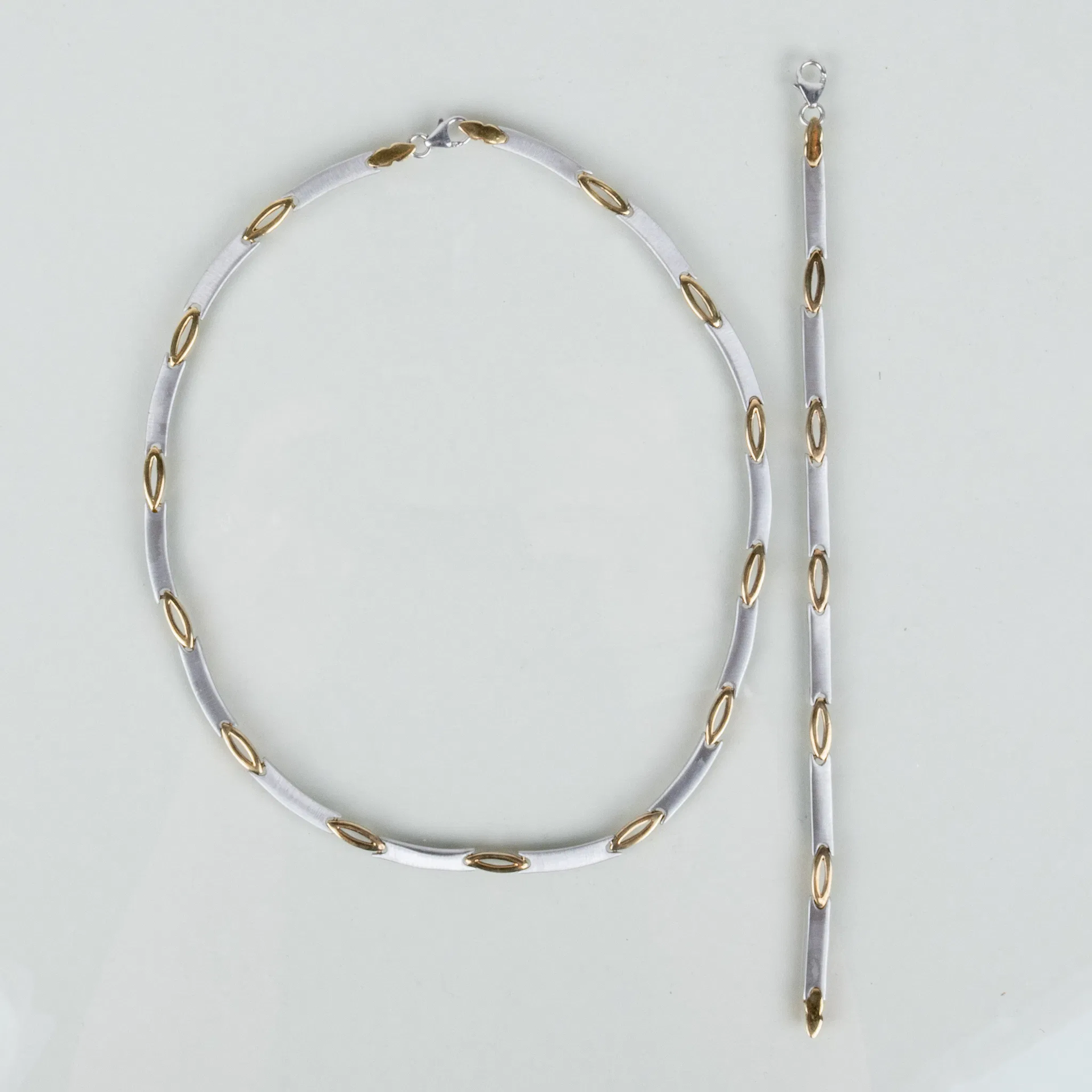 COLLIES Y PULSERAS, plata de ley, siglos XX/2000