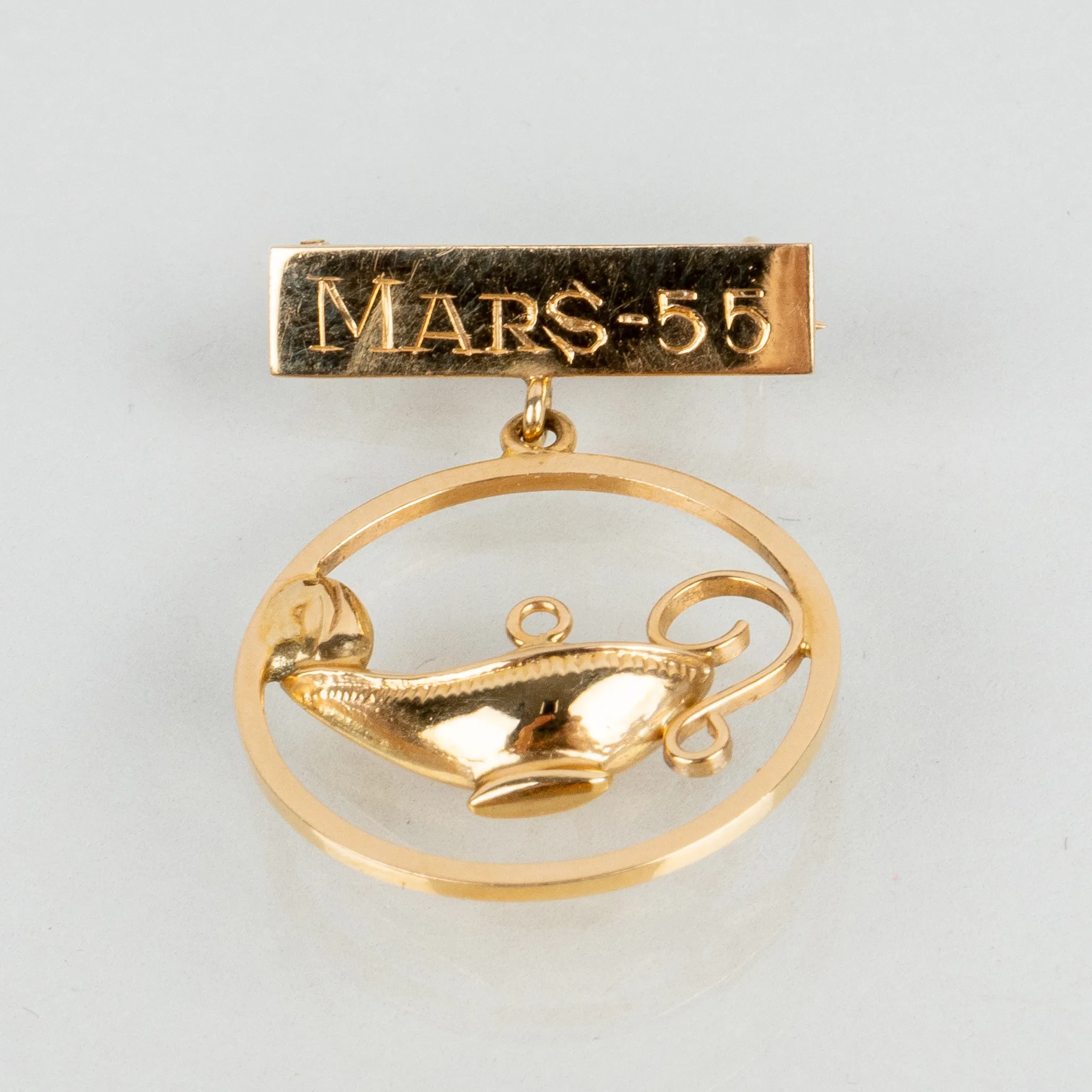 COLGANTE / BROCHE, oro de 18 quilates