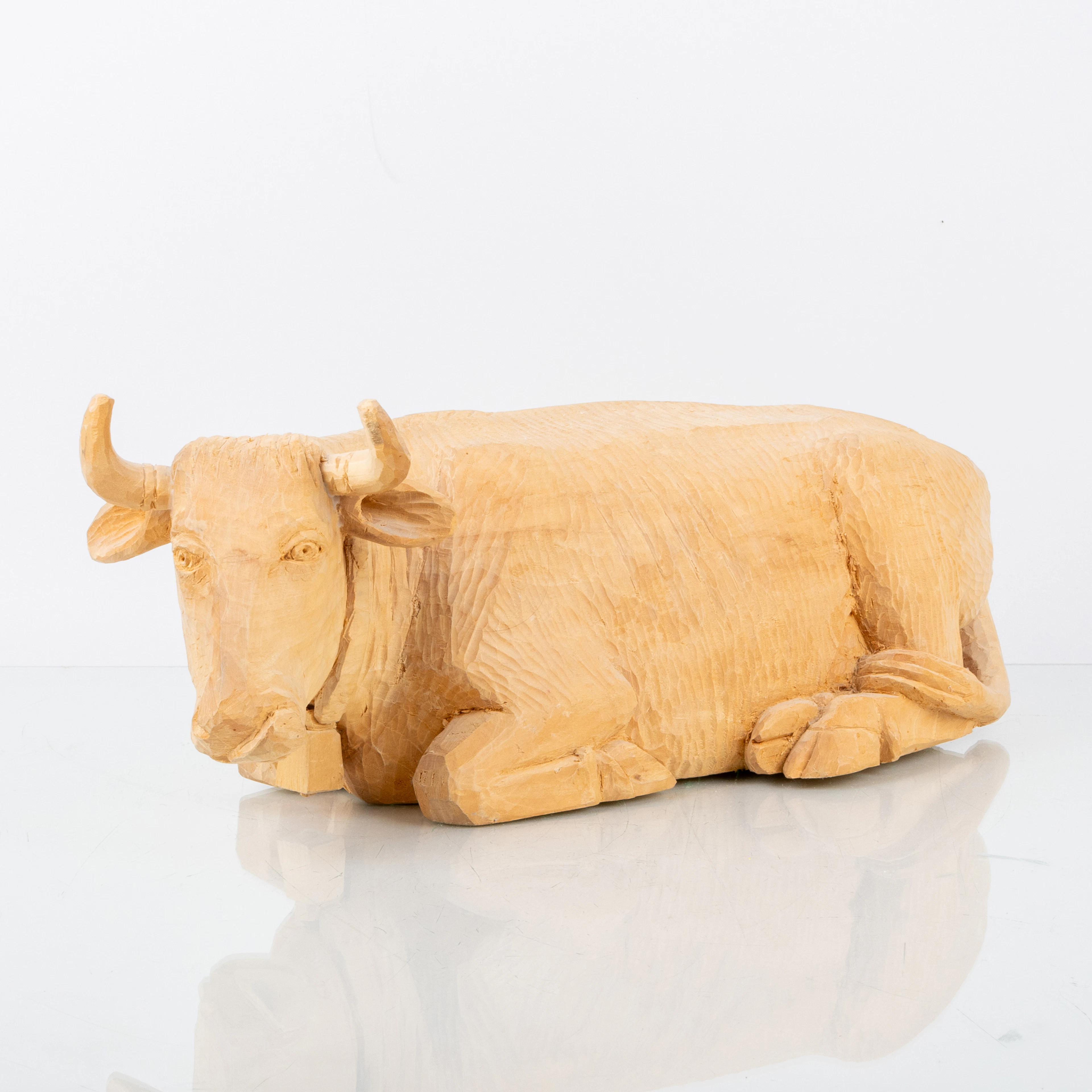 SVEN NORDIN (1874-1943), escultura, tallada en madera, firmada y fechada en 1979