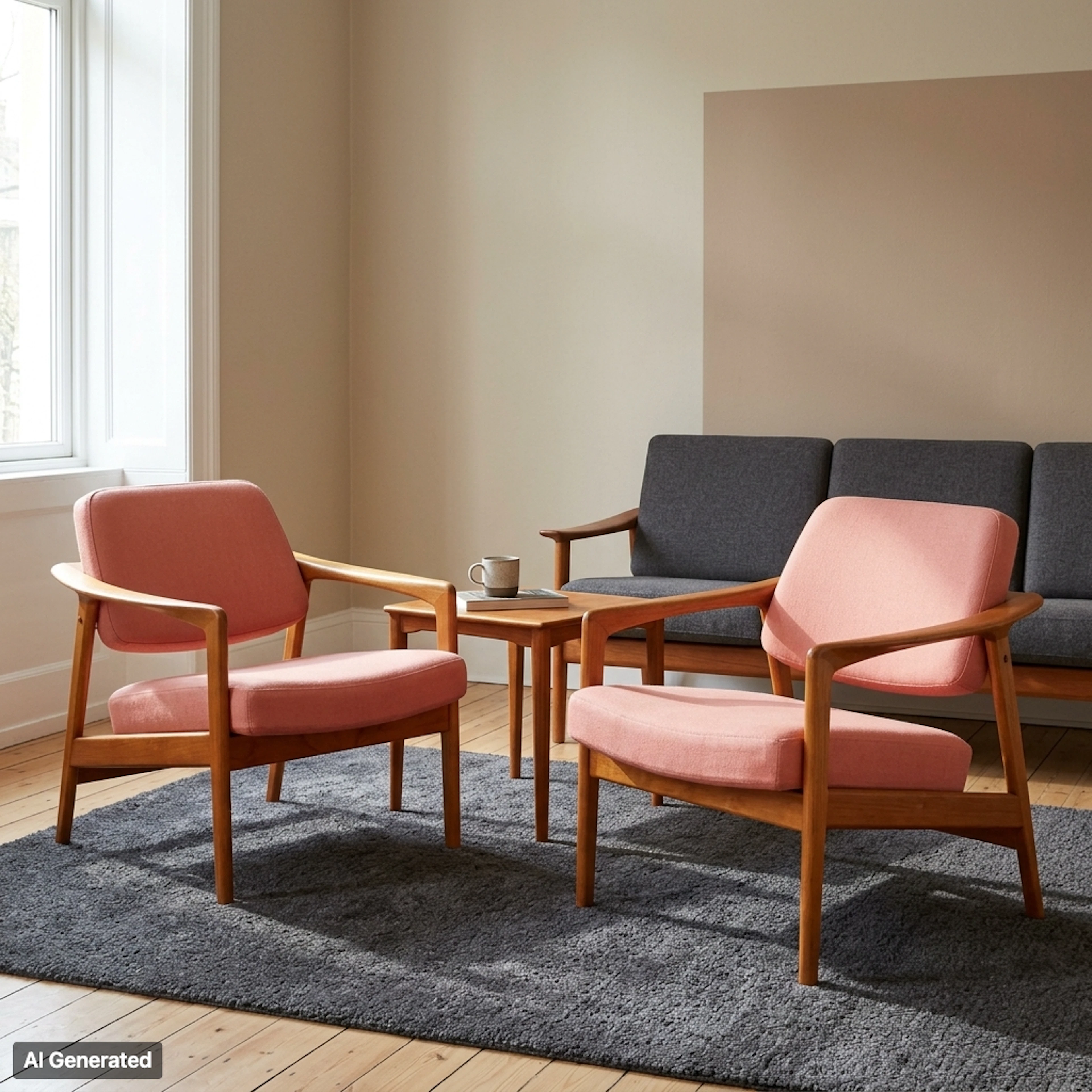 FOLKE OHLSSON, 1 par, fåtöljer, "Ascot", DUX, 1950-/60-tal