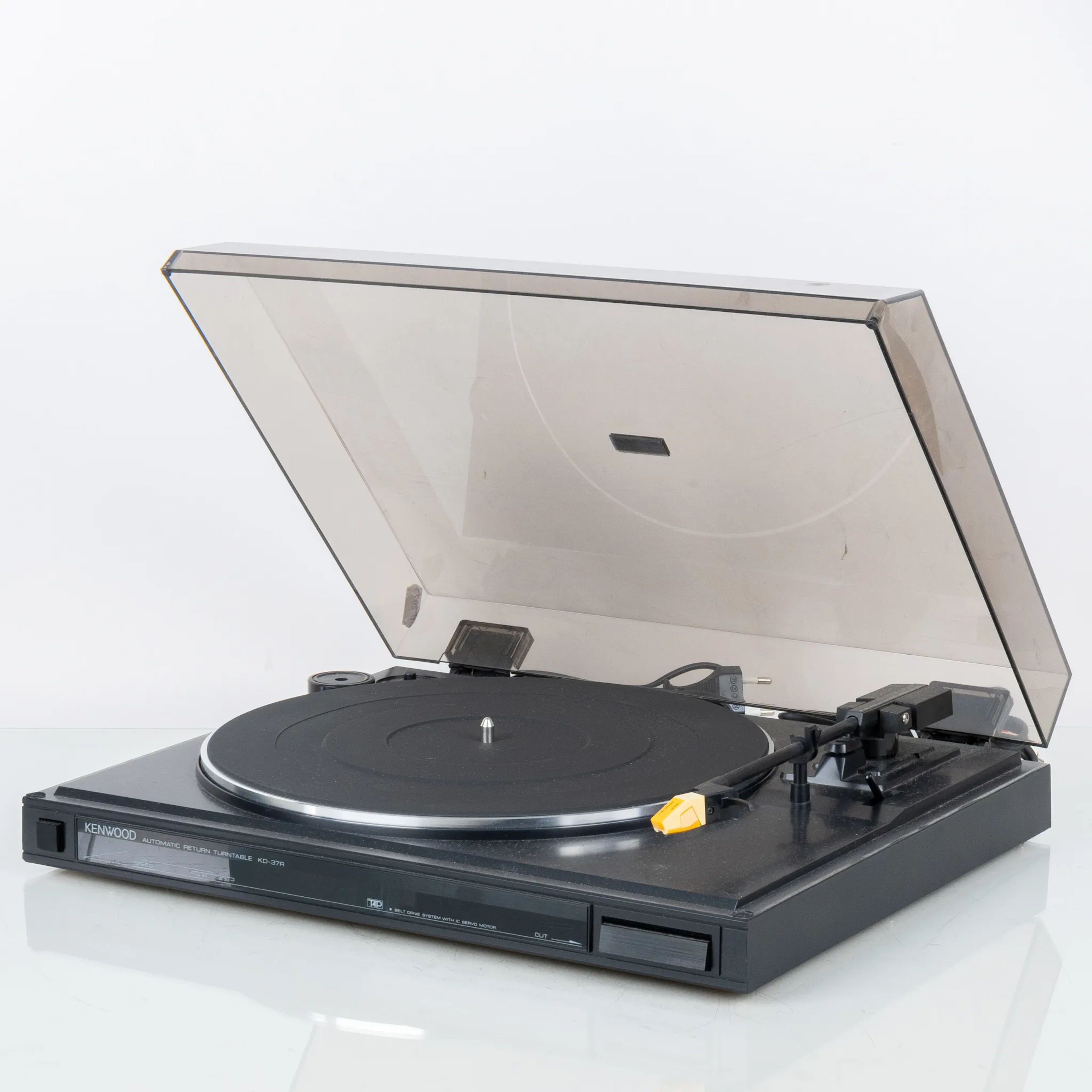 RECOGIDO. TOCADISCOS, TAPA AUTOMÁTICA Kenwood KD-37R