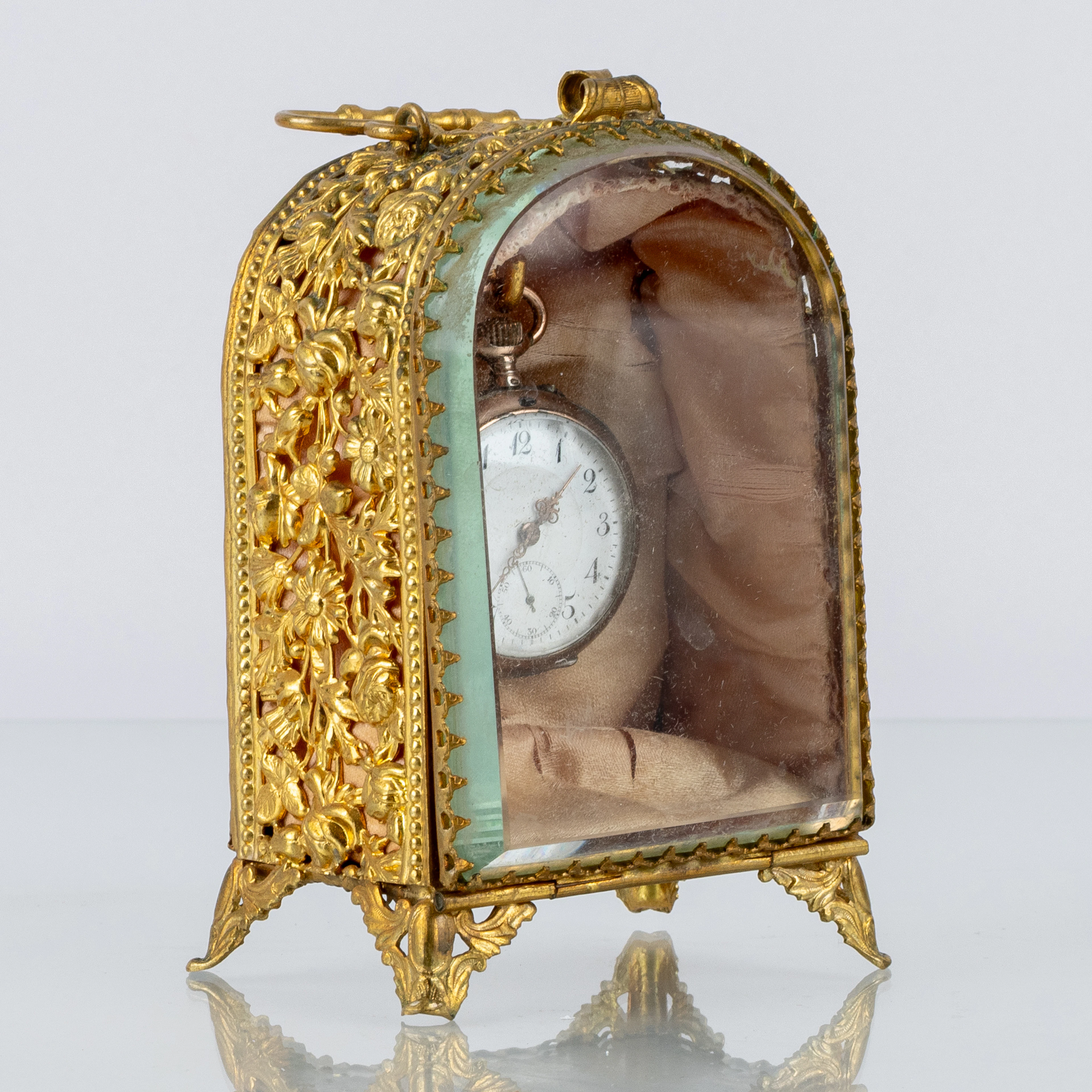 TUTA DA TASCA CON OROLOGIO DA TASCA, ANNI 1800/1900