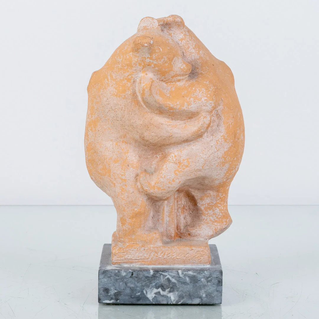 SIXTEN NILSSON (1911-1962), una escultura, cerámica, firmada y fechada