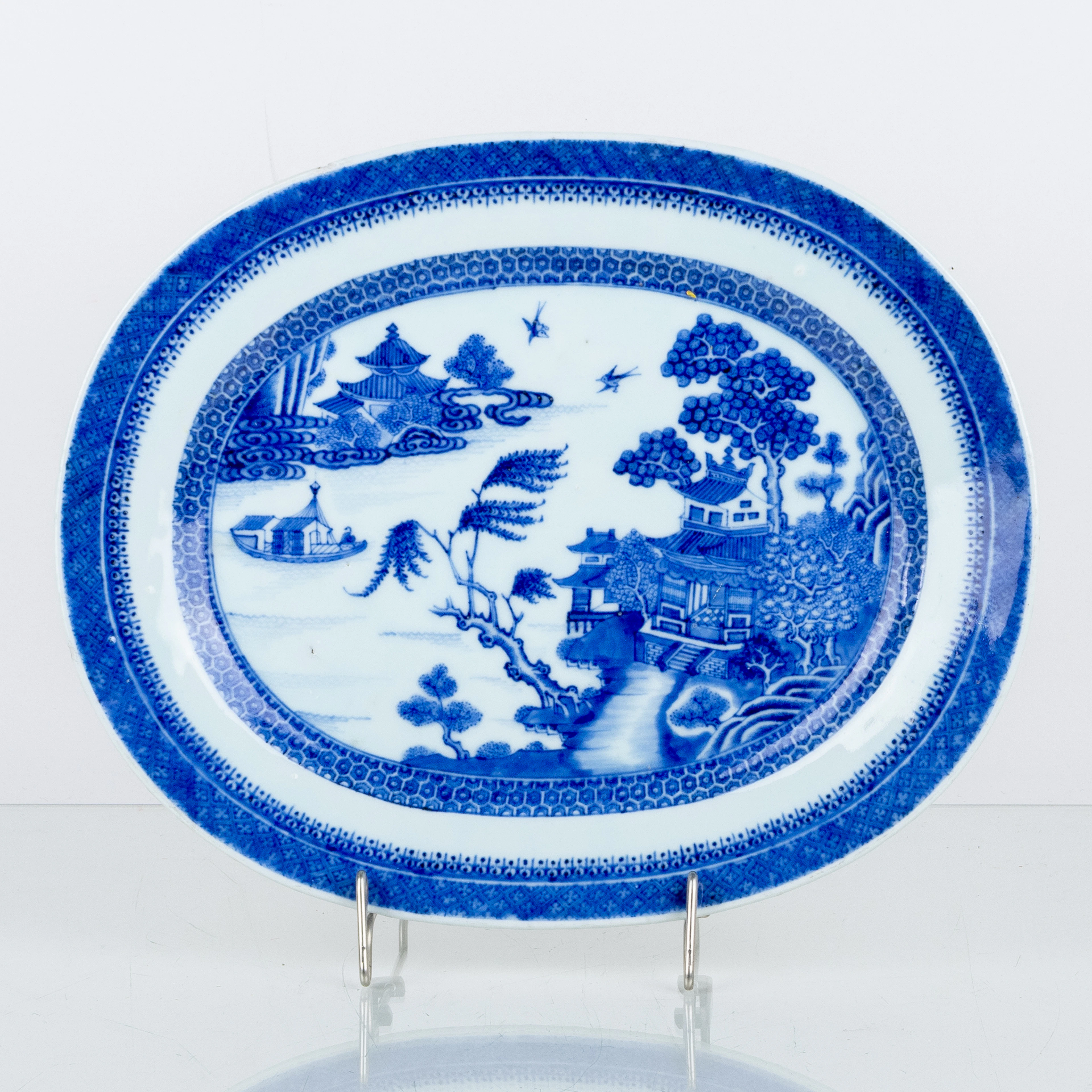 PAN PARA ASAR, PORCELANA, China, siglos XVIII/XIX