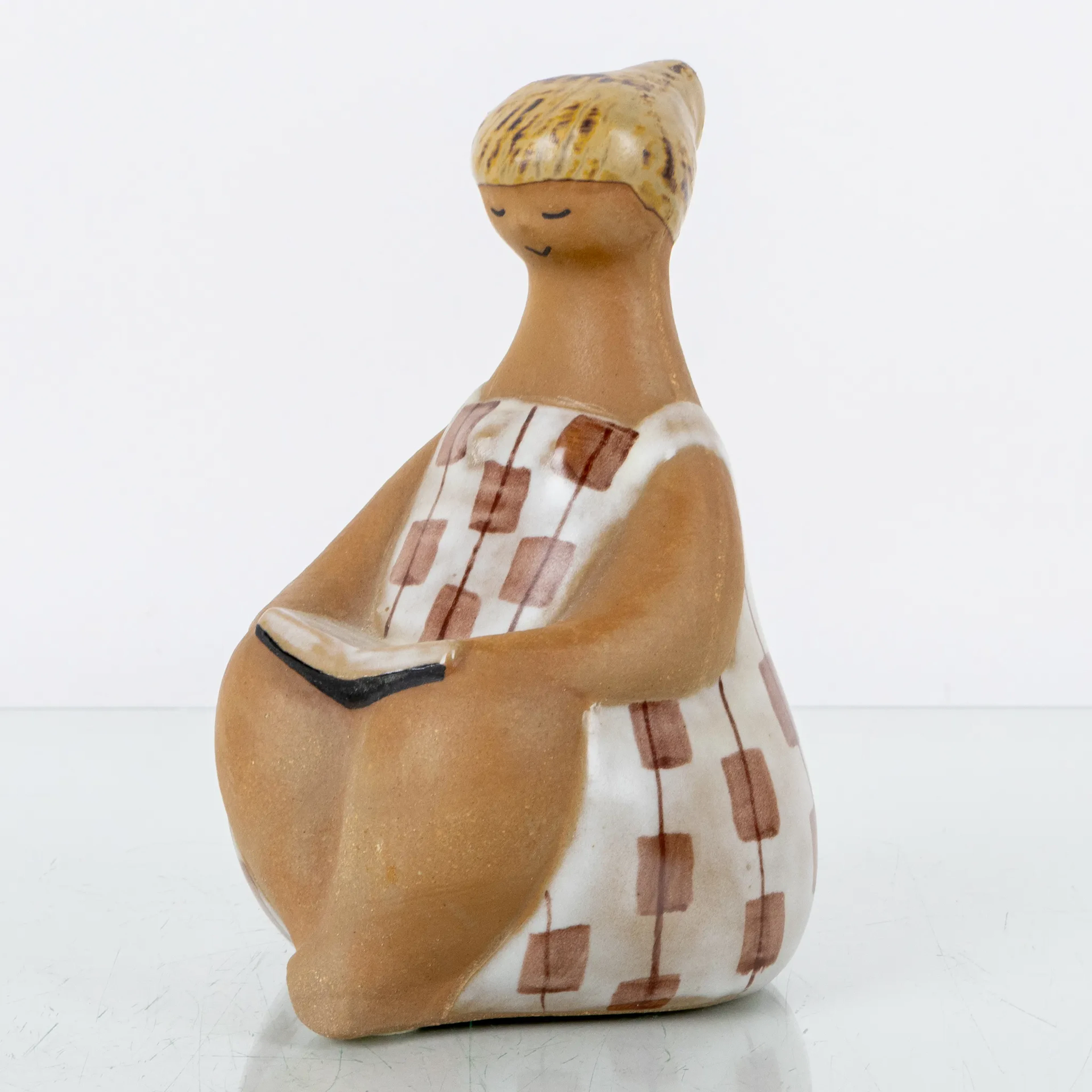 LISA LARSON, una figura in gres, "Charlotta", degli ABC Girls, Gustavsberg