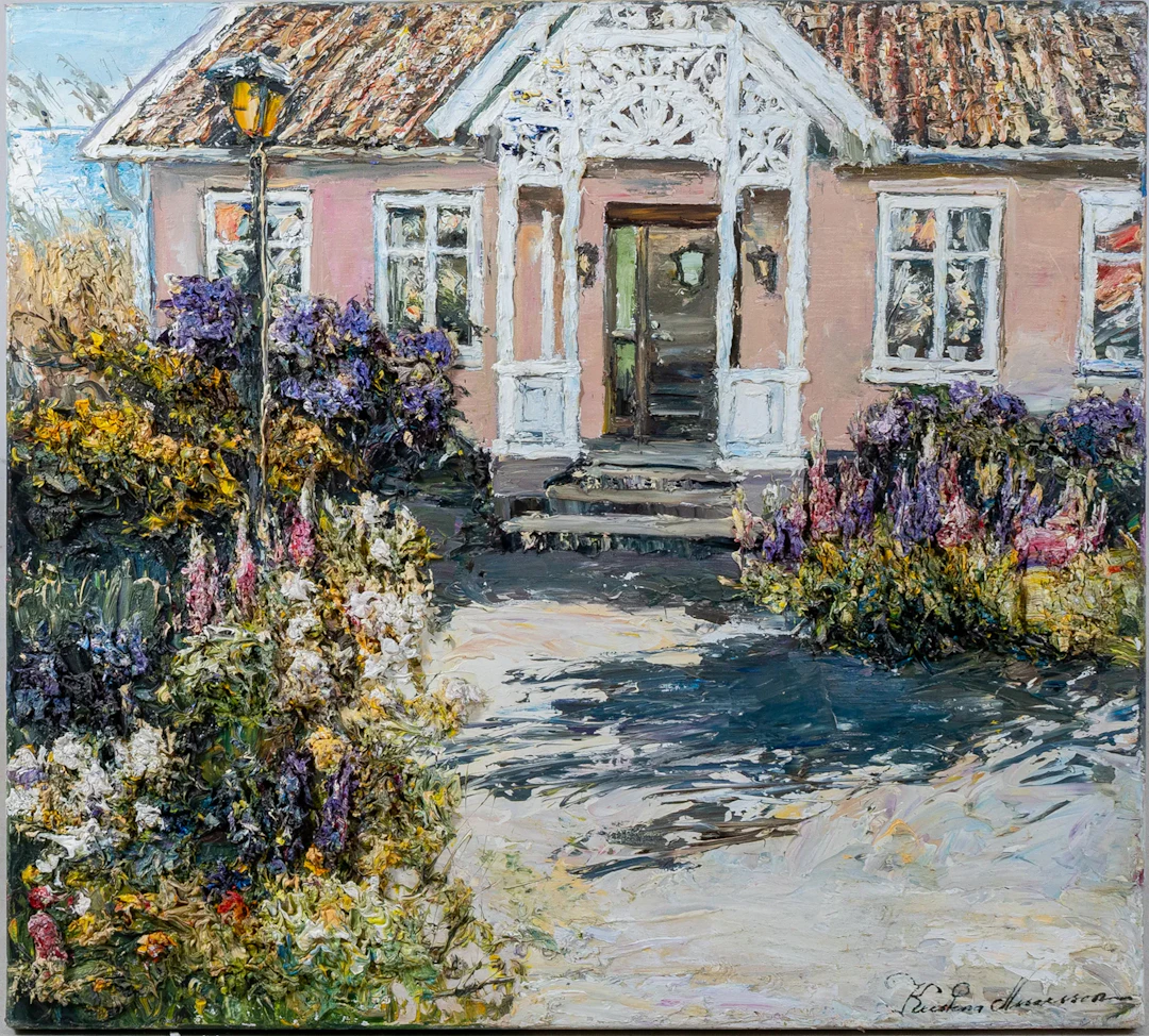 KRISTINA ASSARSSON (born 1957), oil on canvas, pastost painting, signed