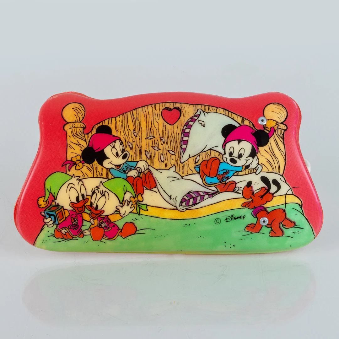 WALL LAMP, plastic, motif from Disney, probably 1970s/80s