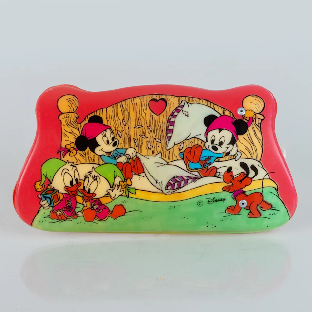 WALL LAMP, plastic, motif from Disney, probably 1970s/80s