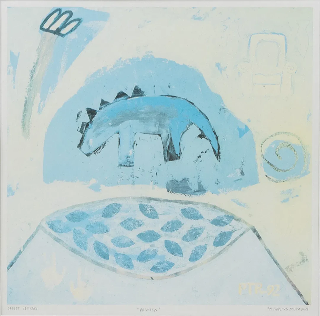 PIA TIBBLING RYSTADIUS (born 1960), offset print, signed and numbered 187/200.