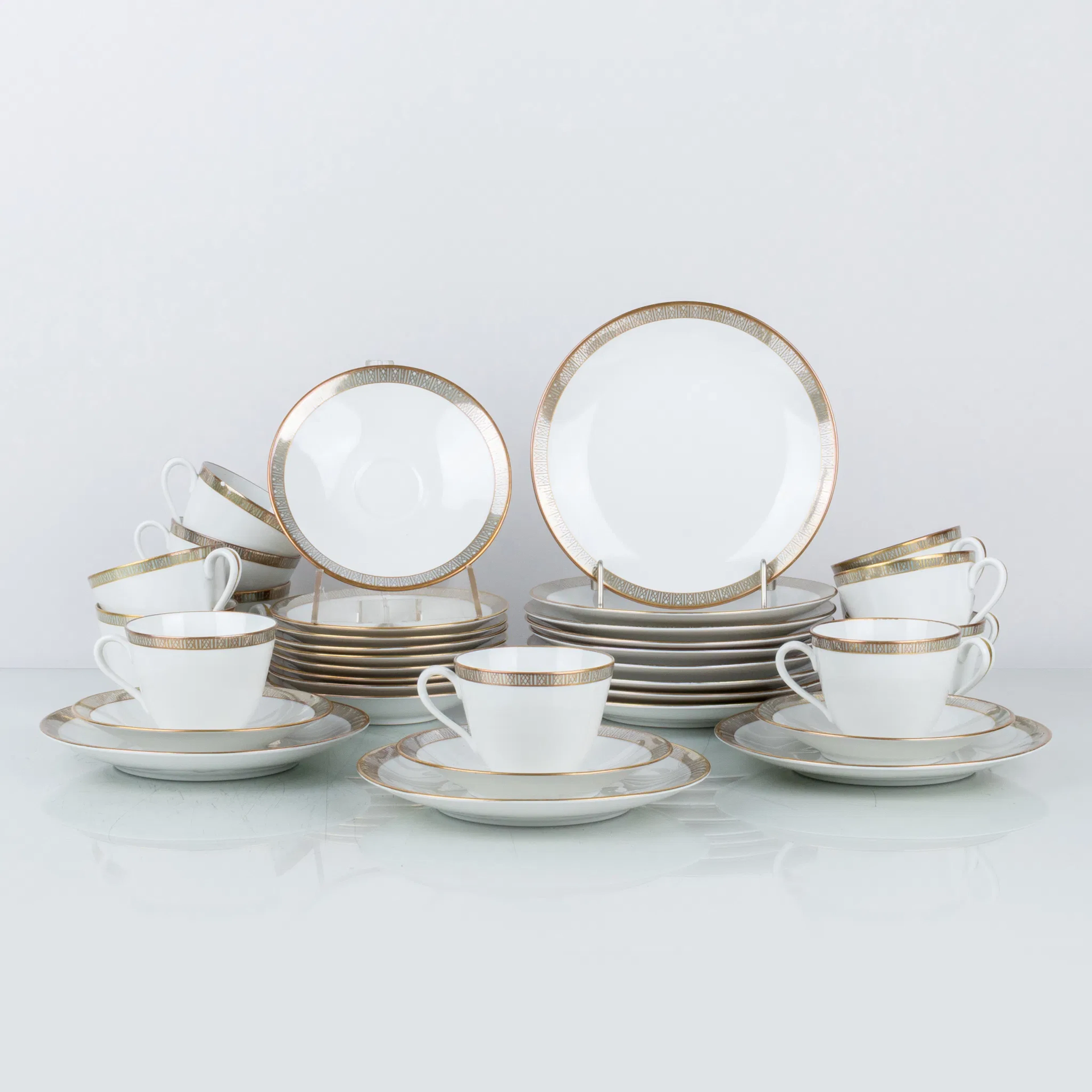 Rechazado por valor económico demasiado bajo - KAFFESETS, 23 piezas, porcelana