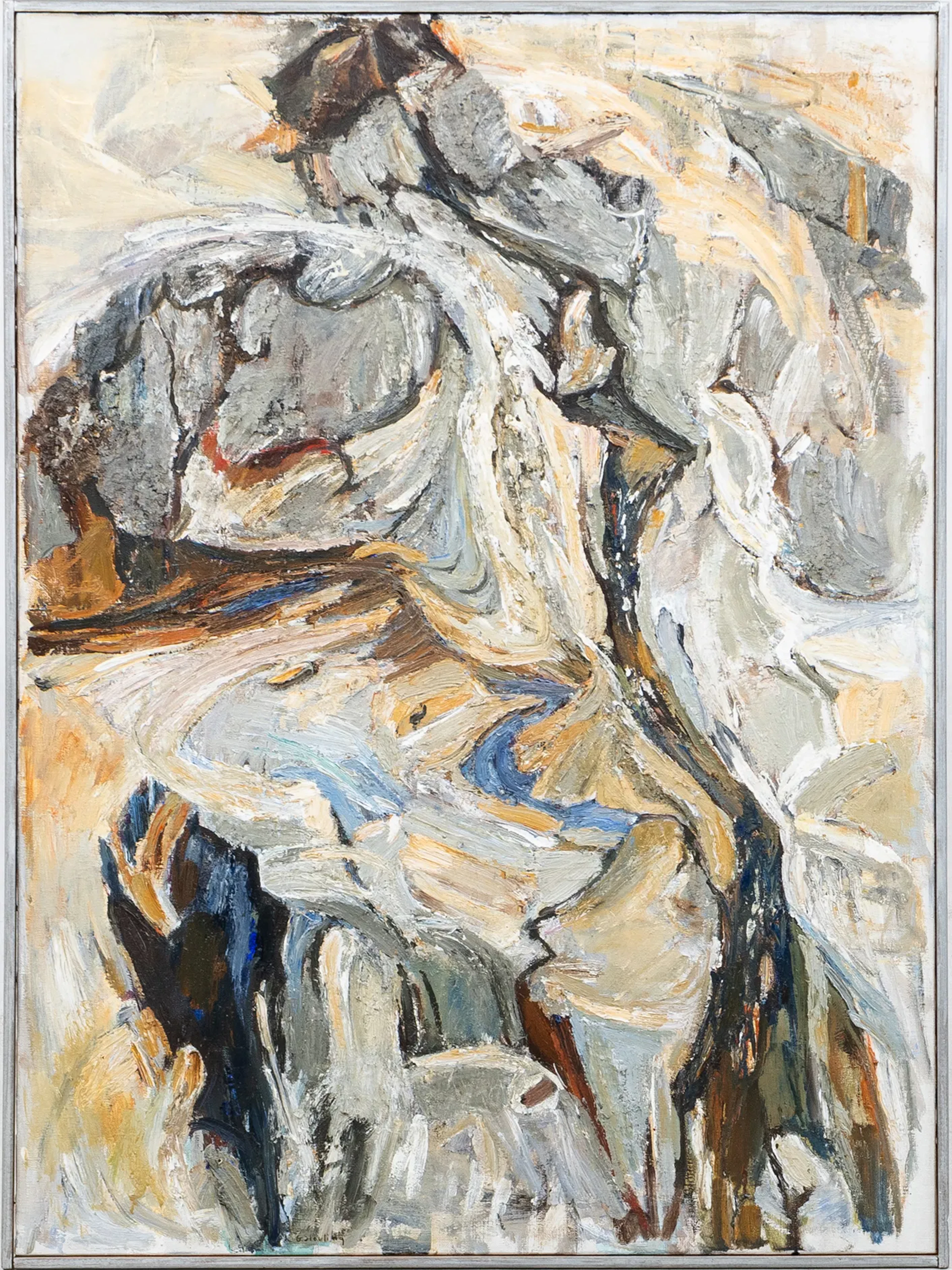GERTRUD STAVLING (1918–2008), olio su tela, firmato à tergo
