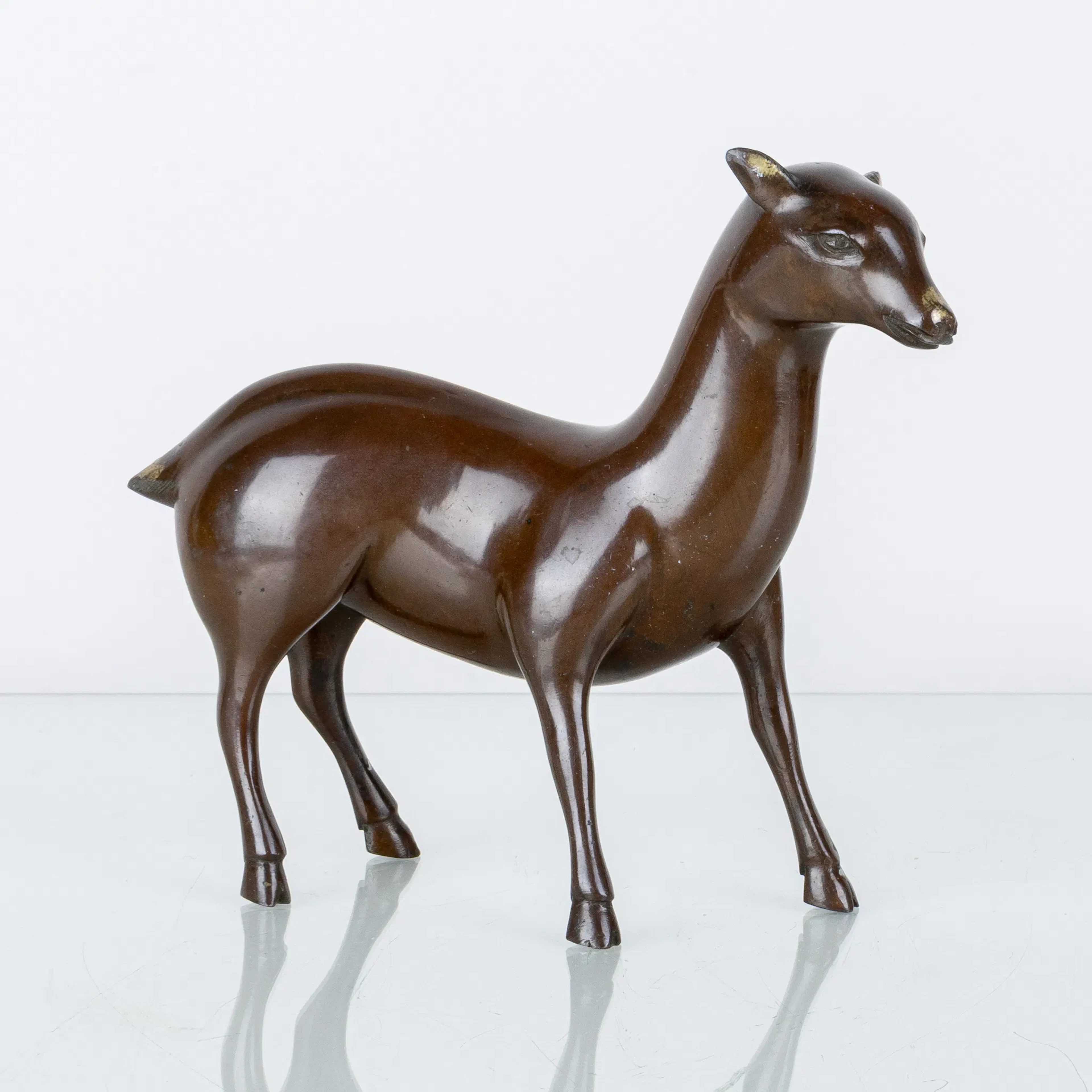 ARTISTA DESCONOCIDO, figura, bronce, probablemente mediados del siglo XX