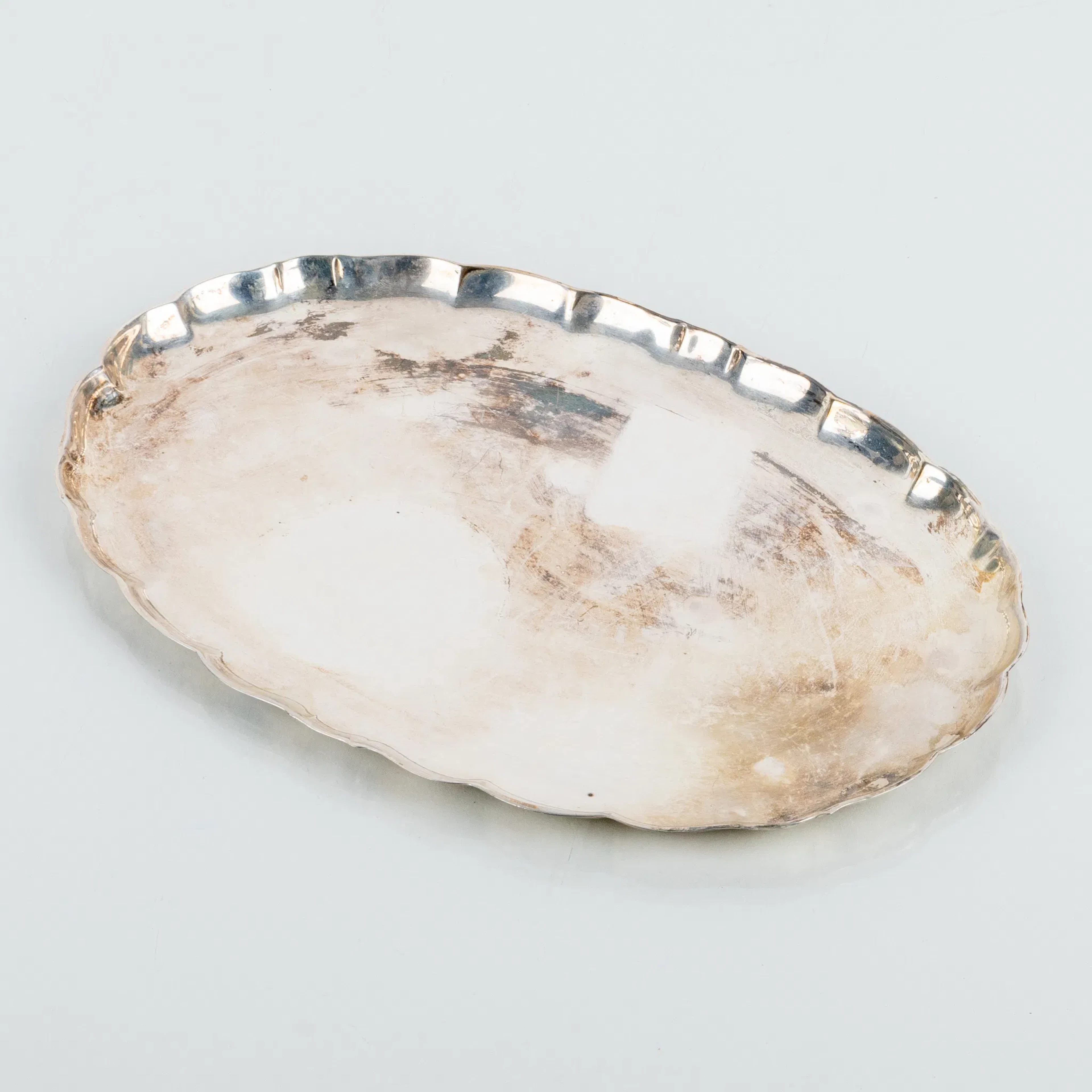 TRAY, plata, siglos del siglo XX, sellos indistintos