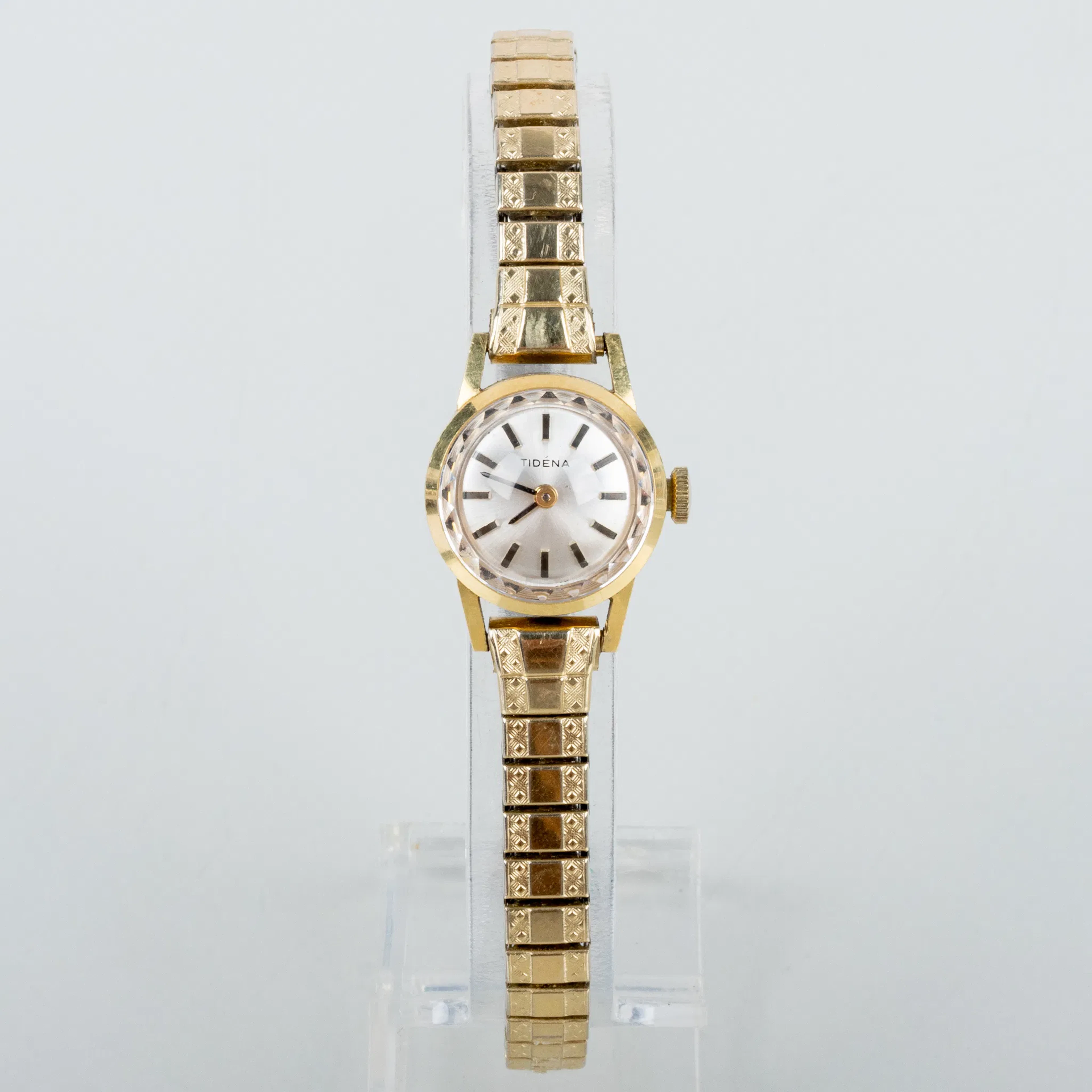 RELOJ DE PULSERA FEMENINO, oro de 18 quilates, Tidéna, la segunda mitad del siglo XX