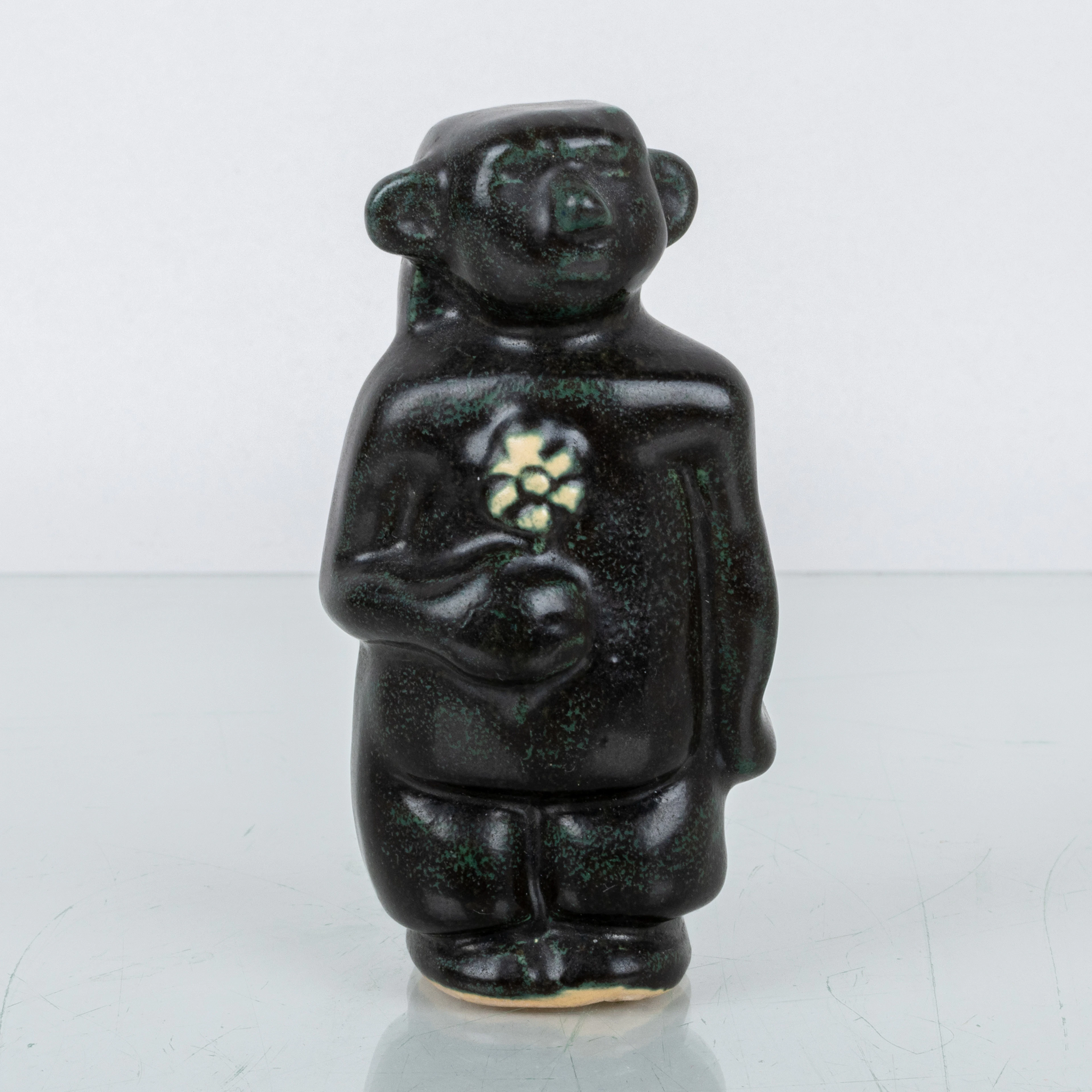 ÅKE HOLM (1900-1980), figura, cerámica, "Kullatroll"