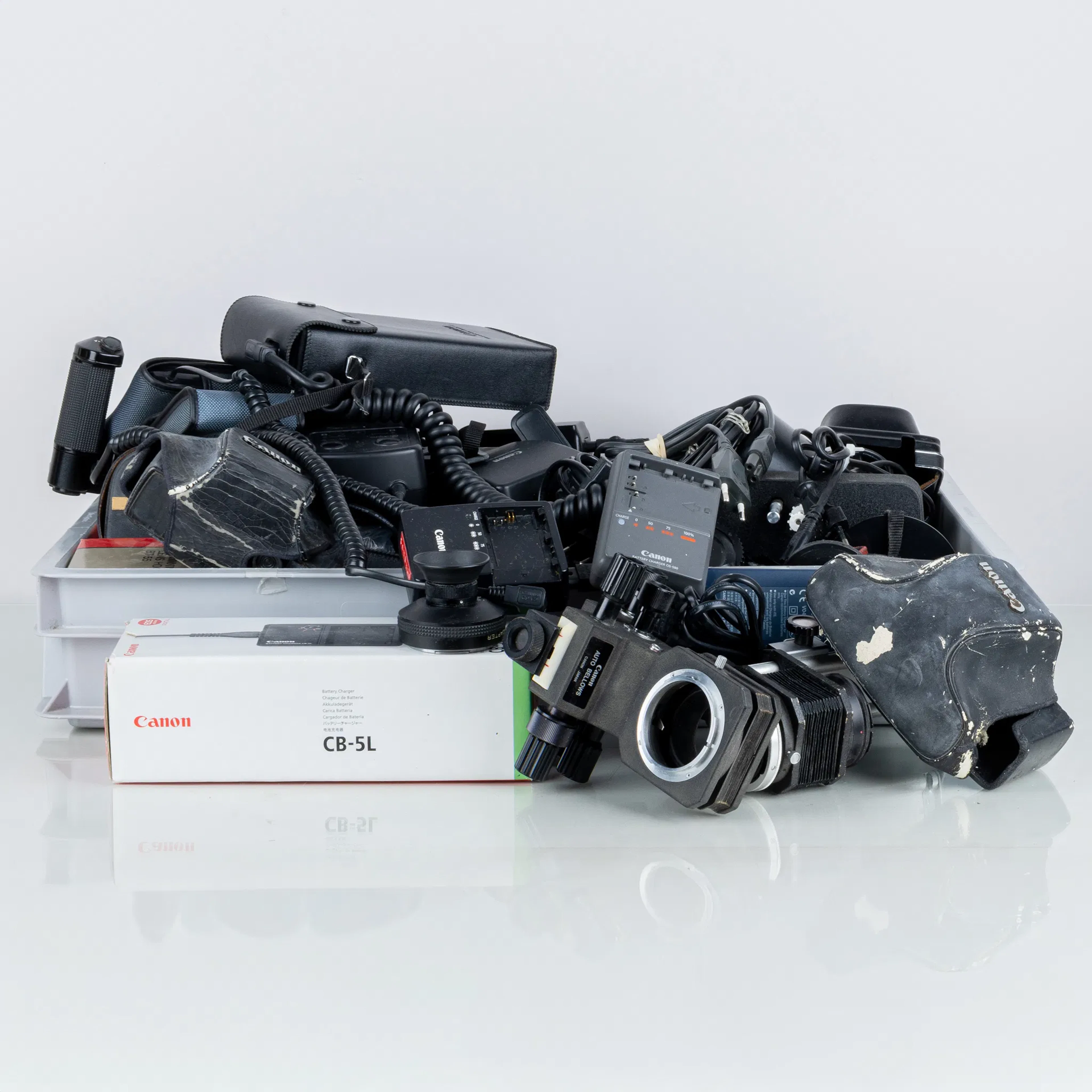 COLLECTION OF CAMERA ACCESSORIES, for Canon