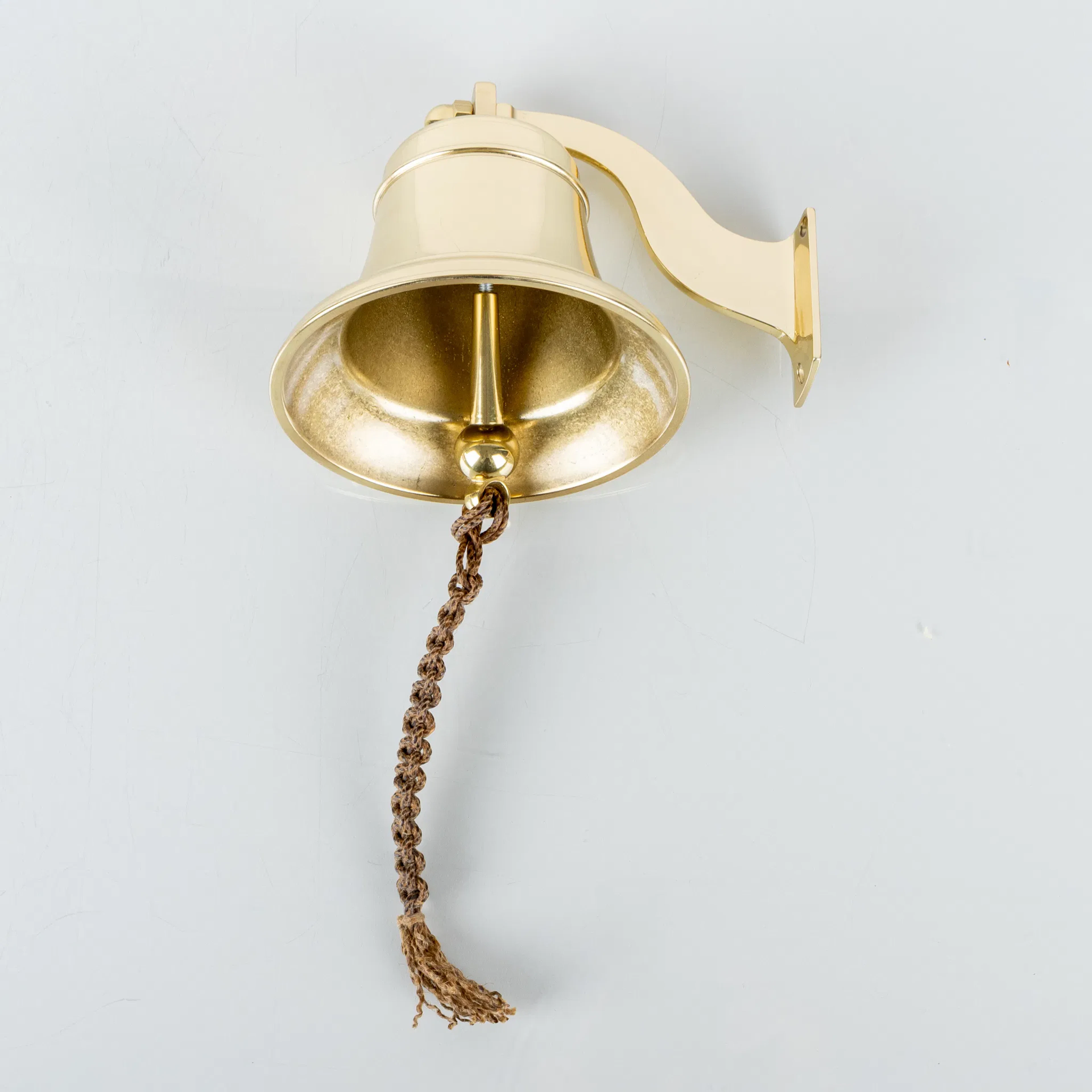 RELOJ DE PARED, latón, Gamleby, años 1900