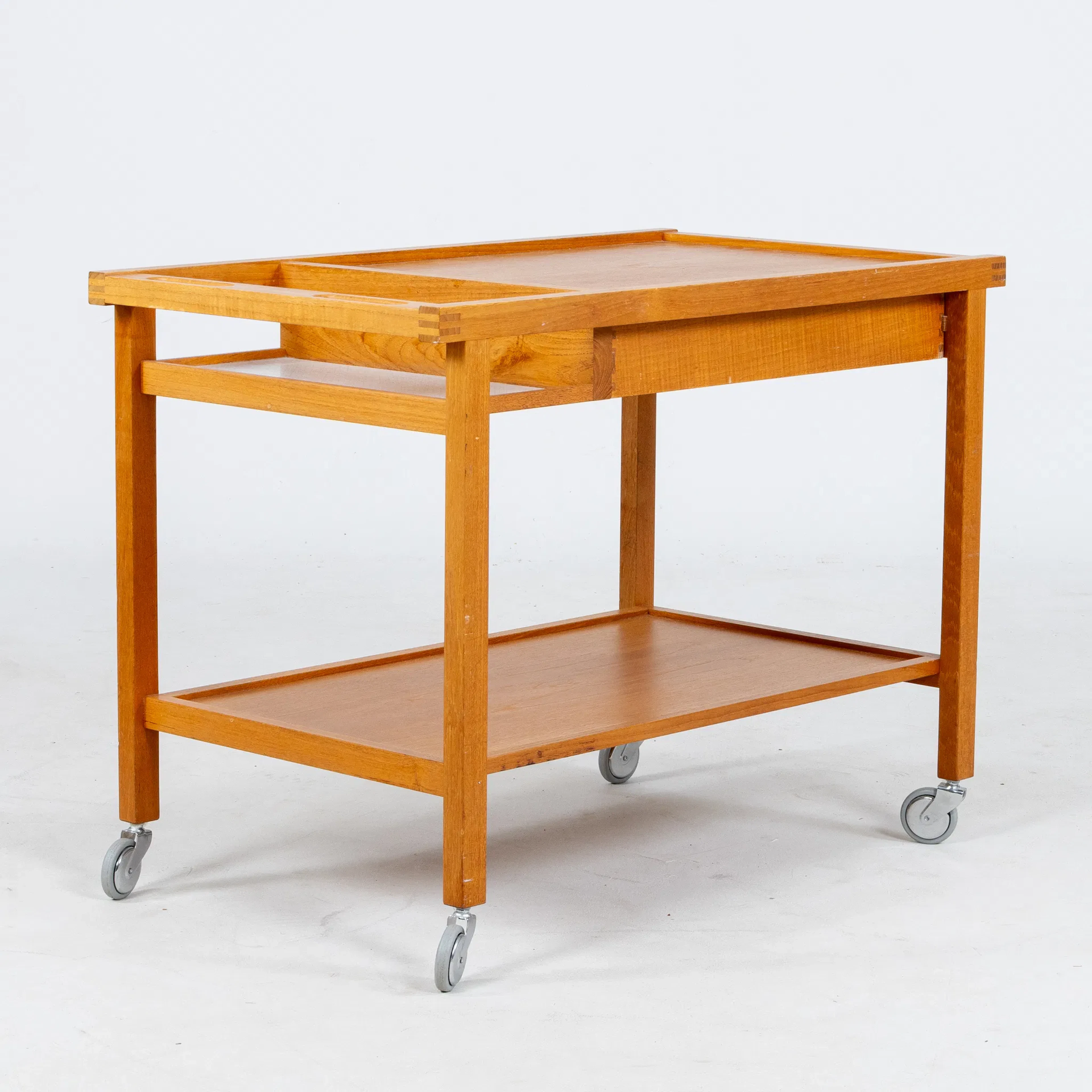 SERVERINGSVAGN, teak, 1900-talets mitt