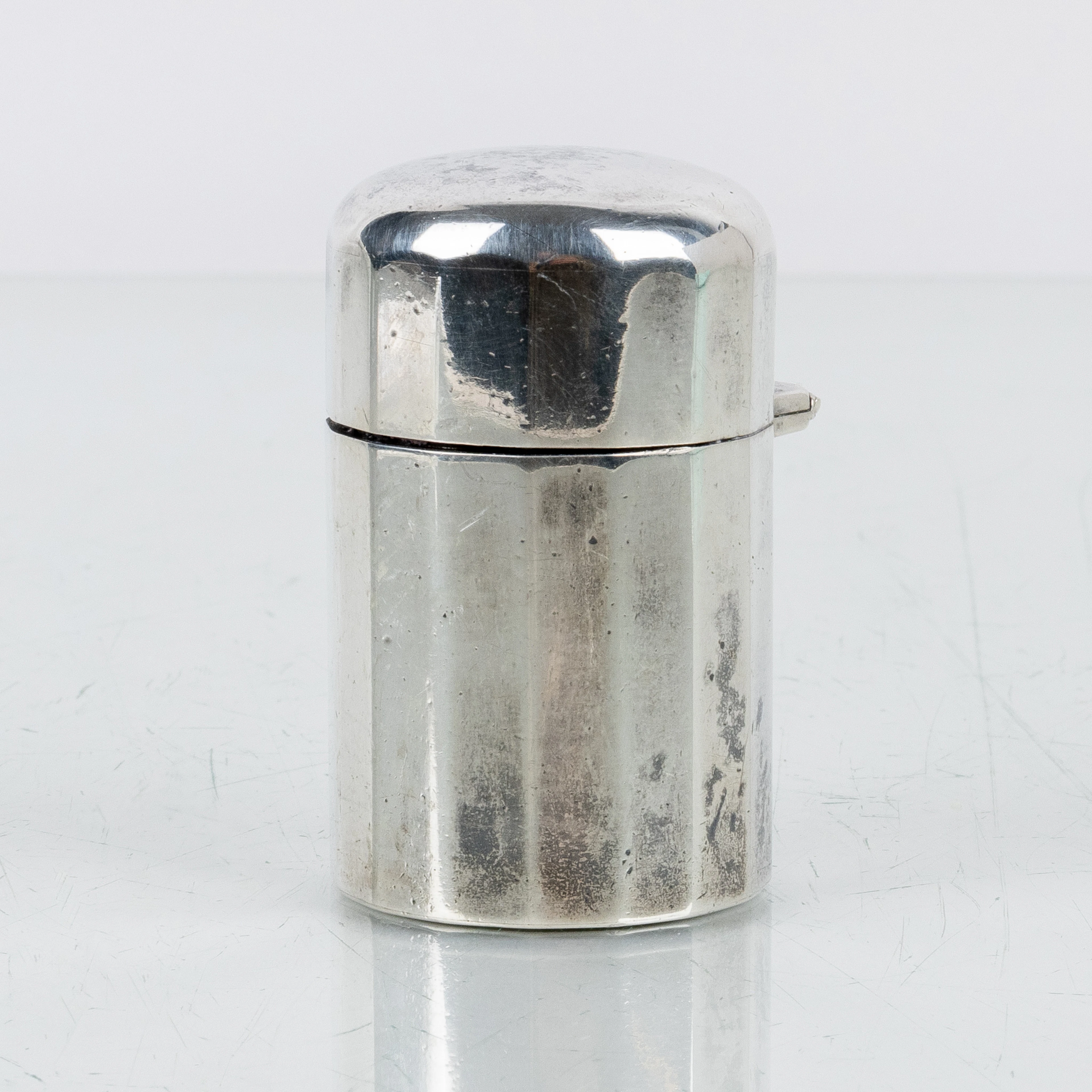 SCATOLA DELL'ODORE/BOTTIGLIA DI PROFUMO, ARGENTO Inghilterra, 1900