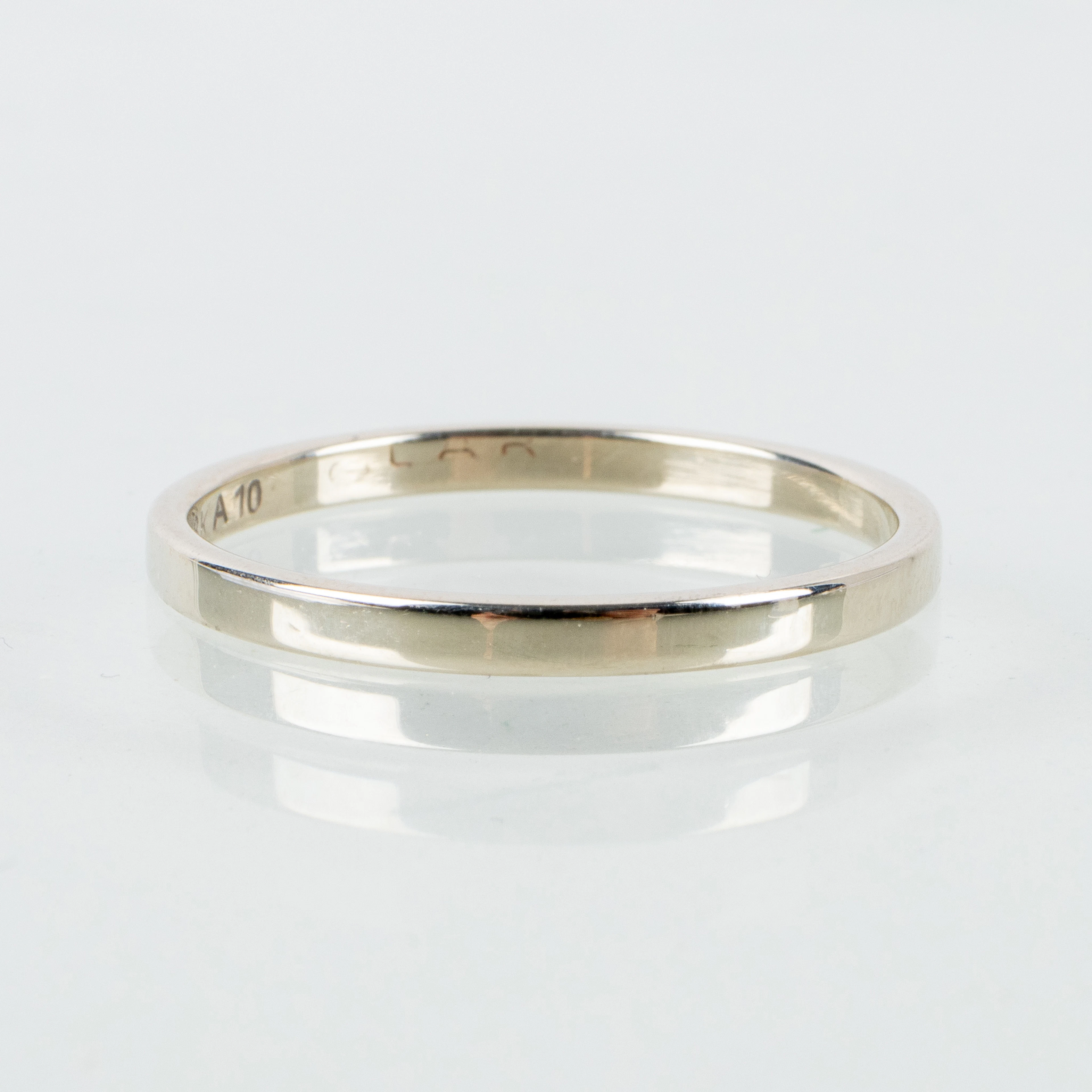 RING, oro bianco 18k, FUAB, 1975