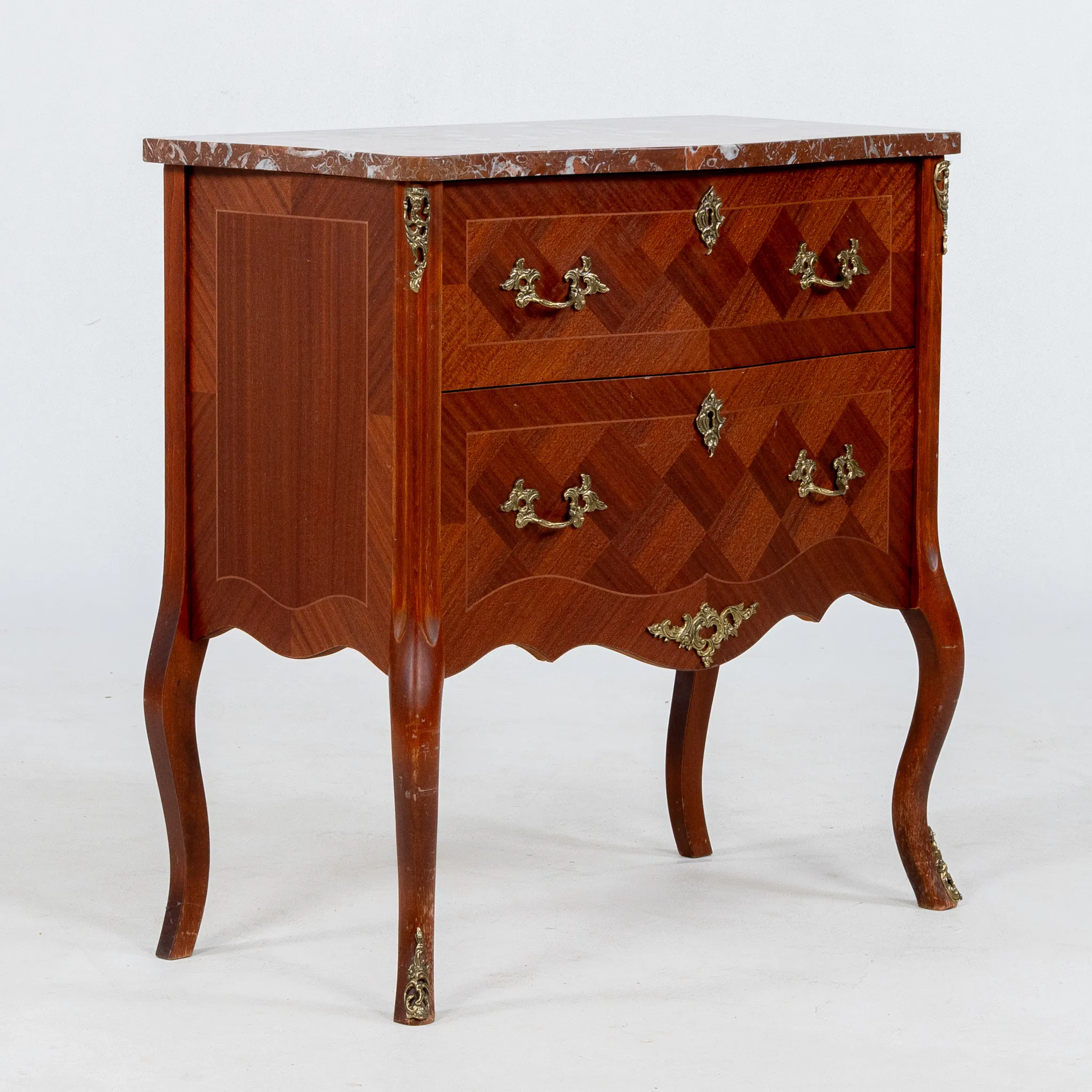 CHEST of DRAWERS, Rococo style, mid-1900s