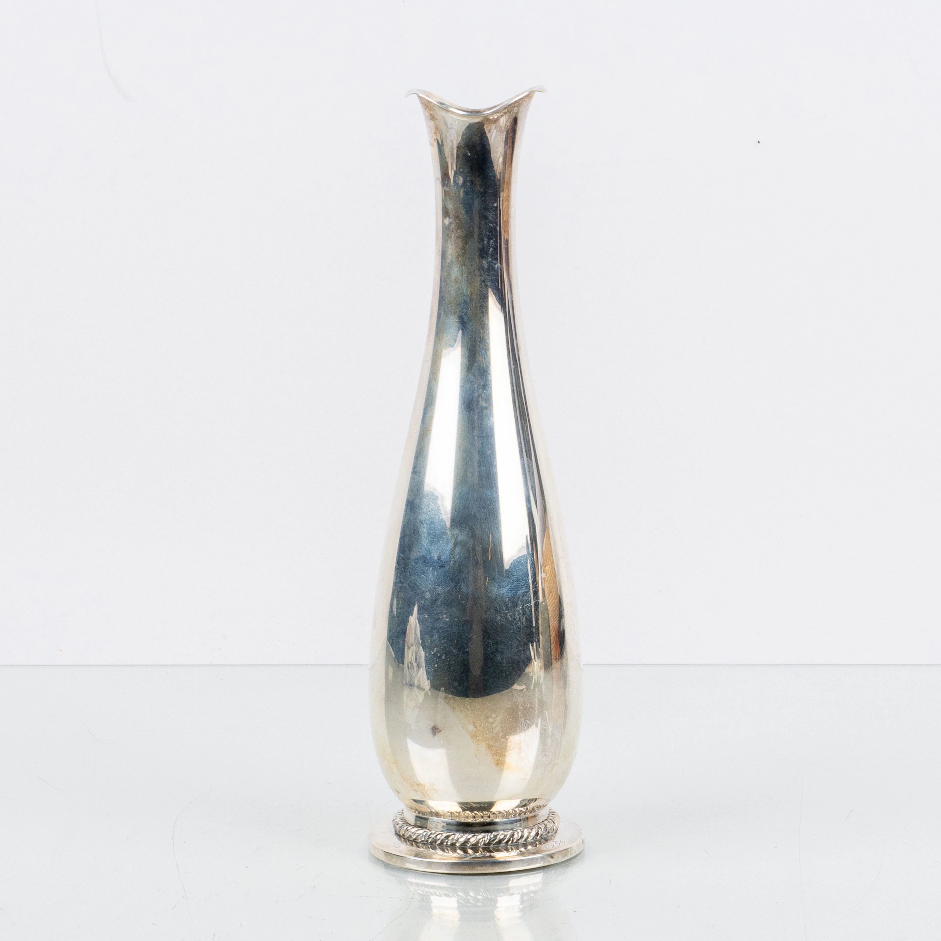 VASE, argento, MGAB, 1954