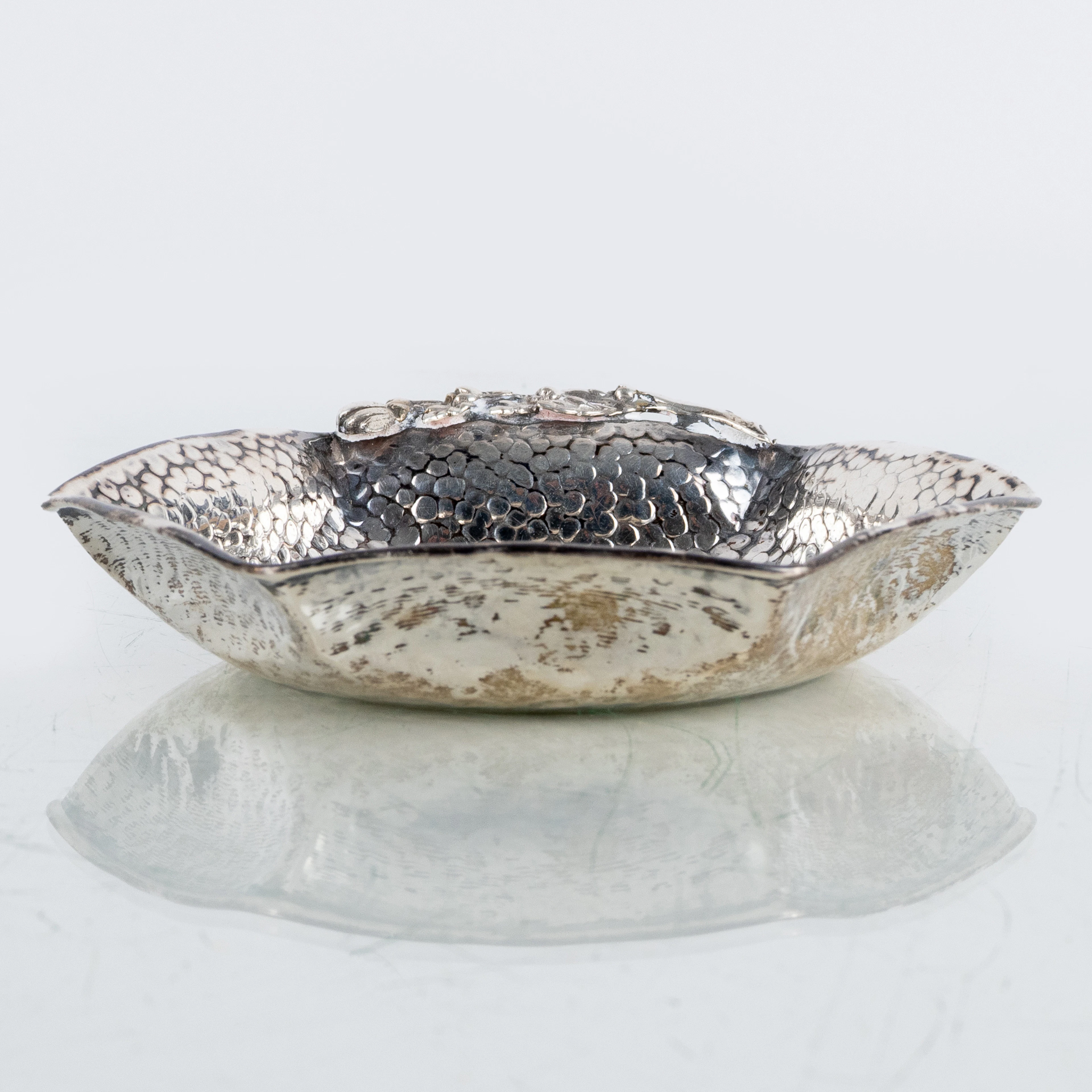 PIATTO, argento sterling, 1900, peso circa 50 g