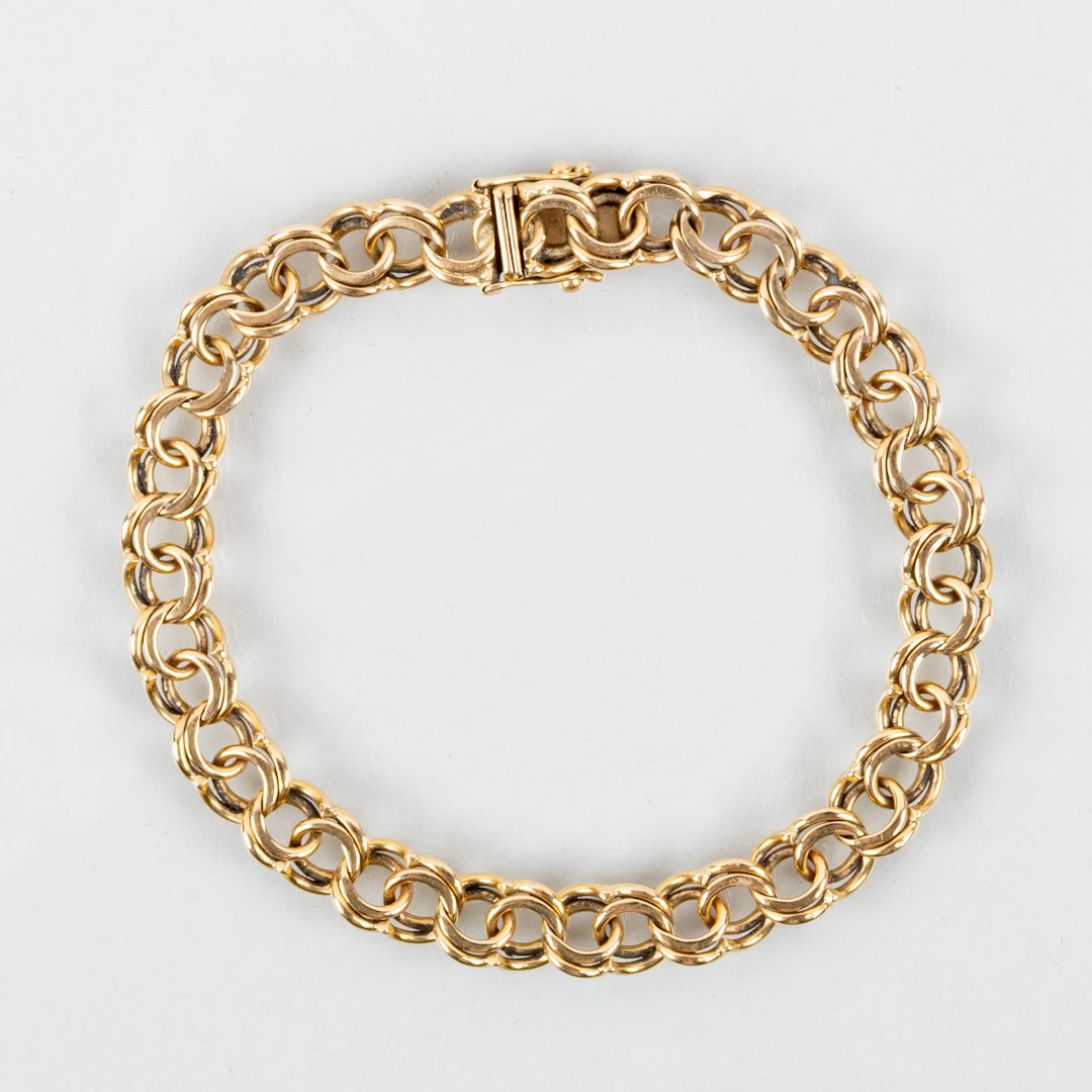 PULSERA, oro de 18 quilates, sellos suecos TBG 1985