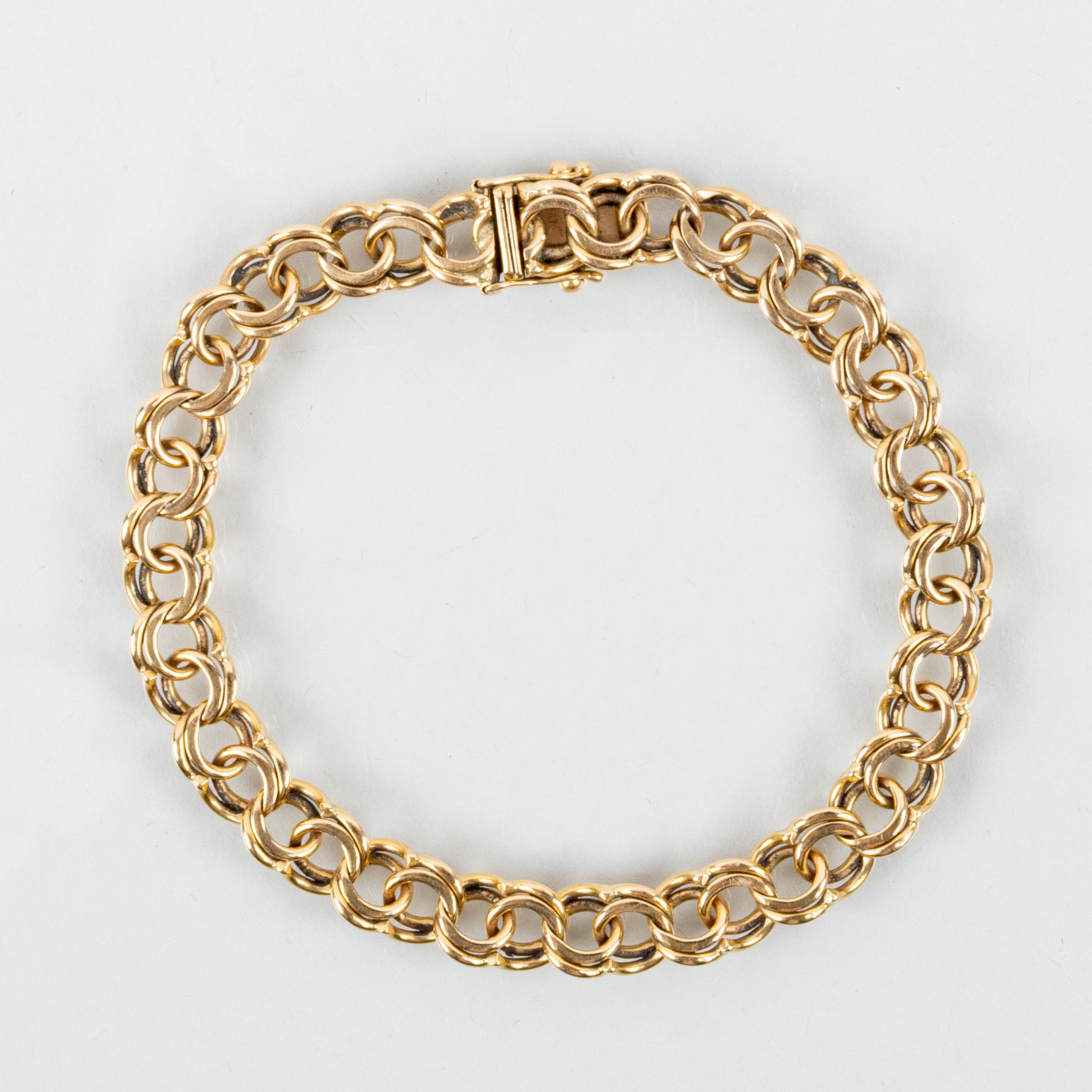 PULSERA, oro de 18 quilates, sellos suecos TBG 1985