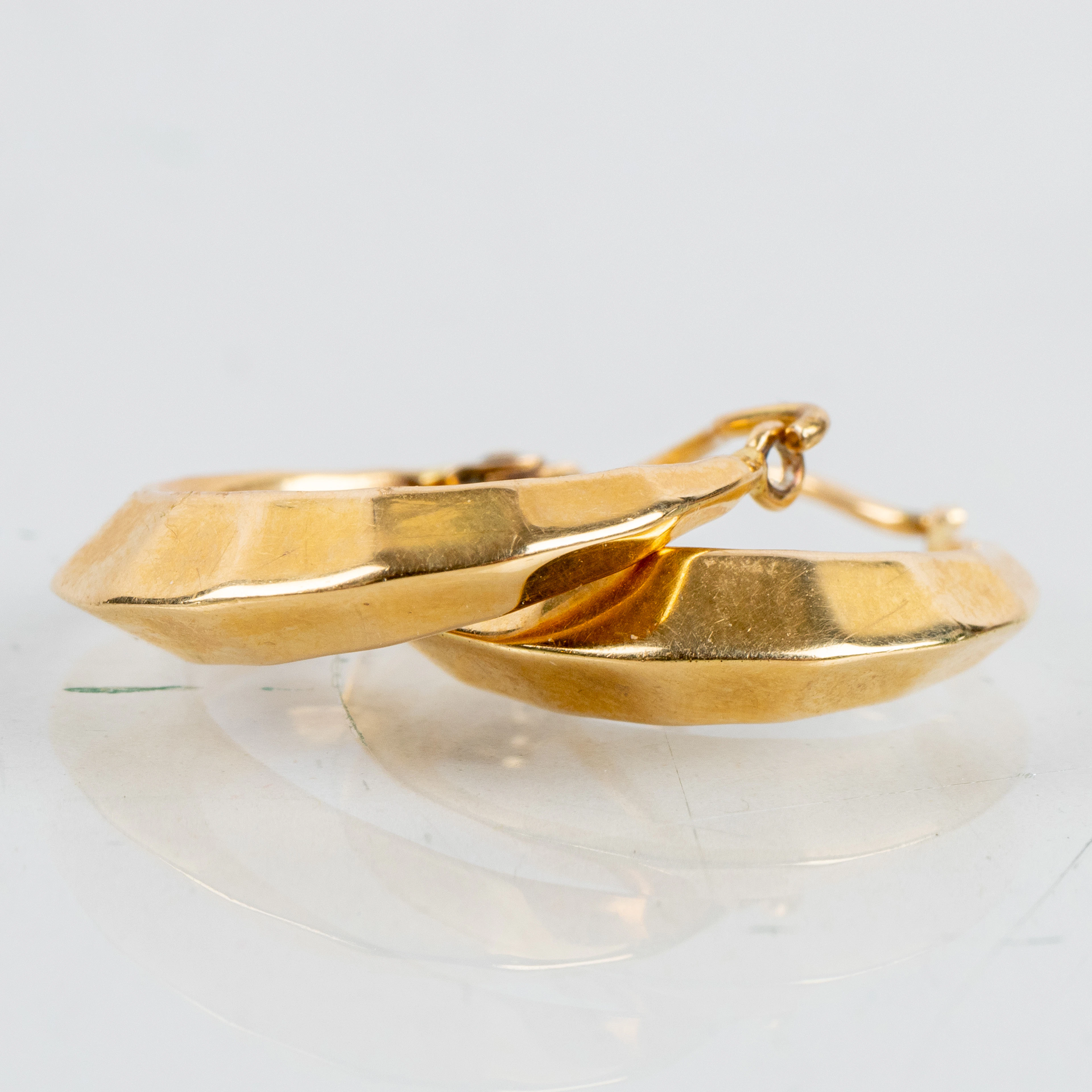 OHRRINGE, 1 Paar, 18-karat-Gold
