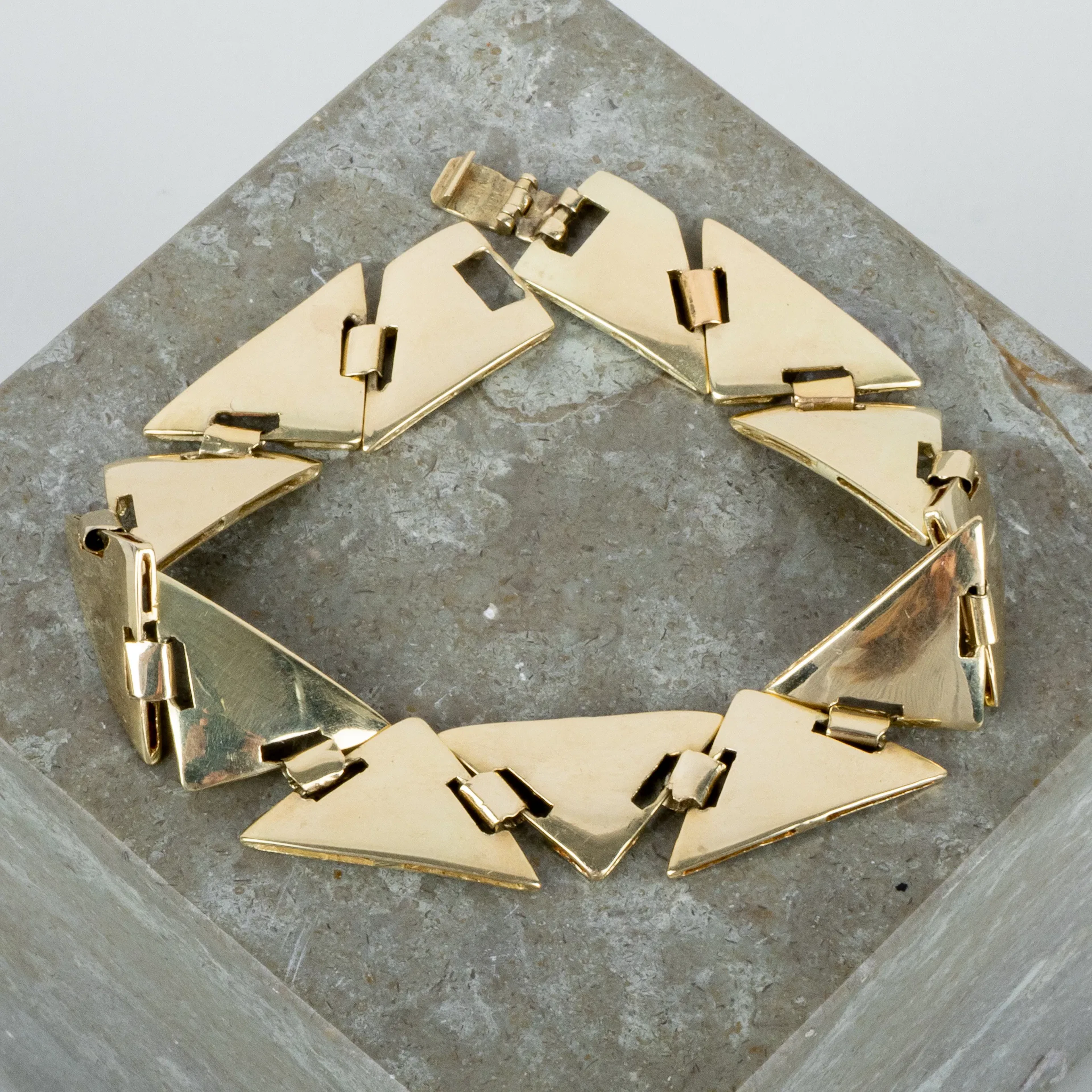 ARMBAND, 14-karat-Gold, 1980er Jahre