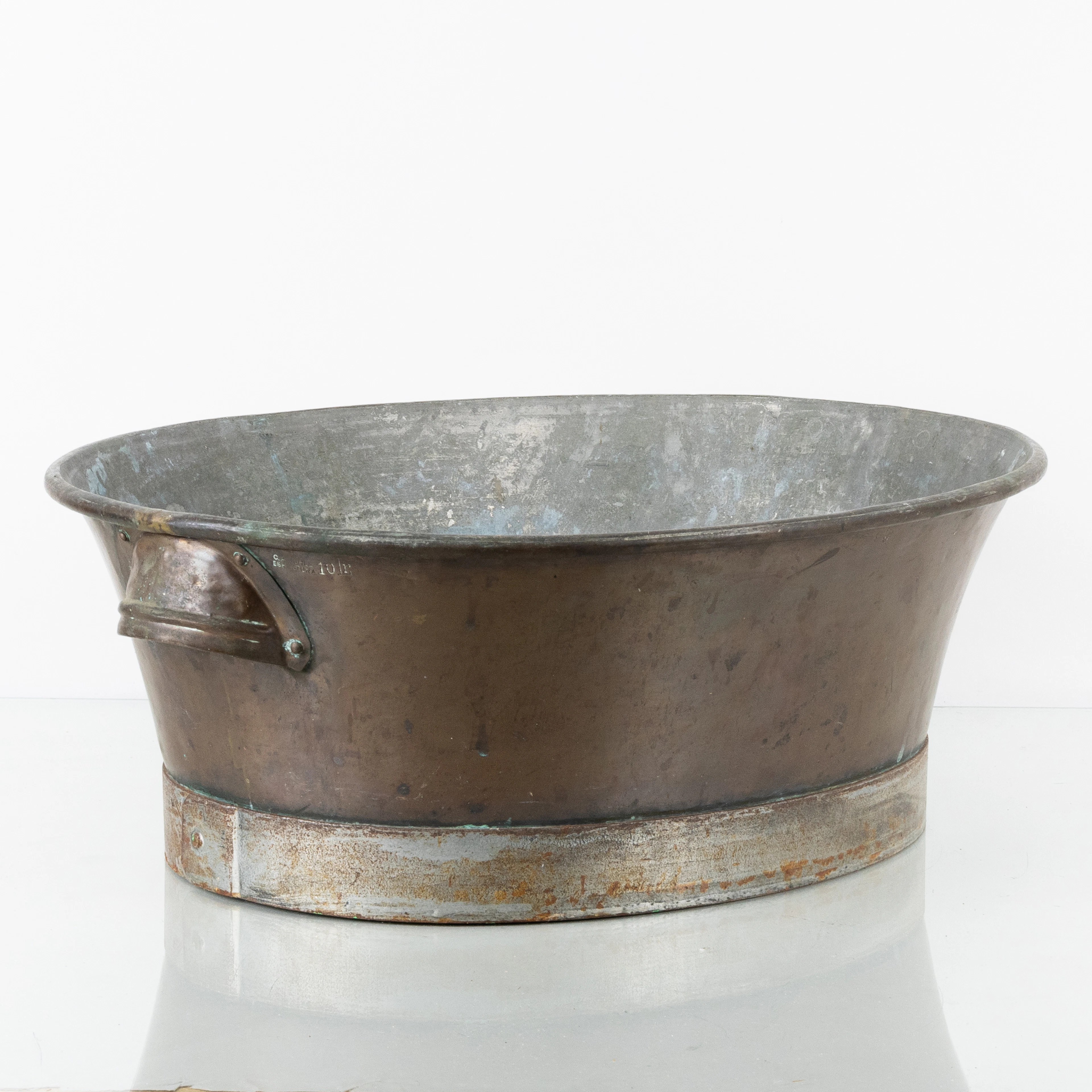 BAIGNOIRE, cuivre, années 1800/1900