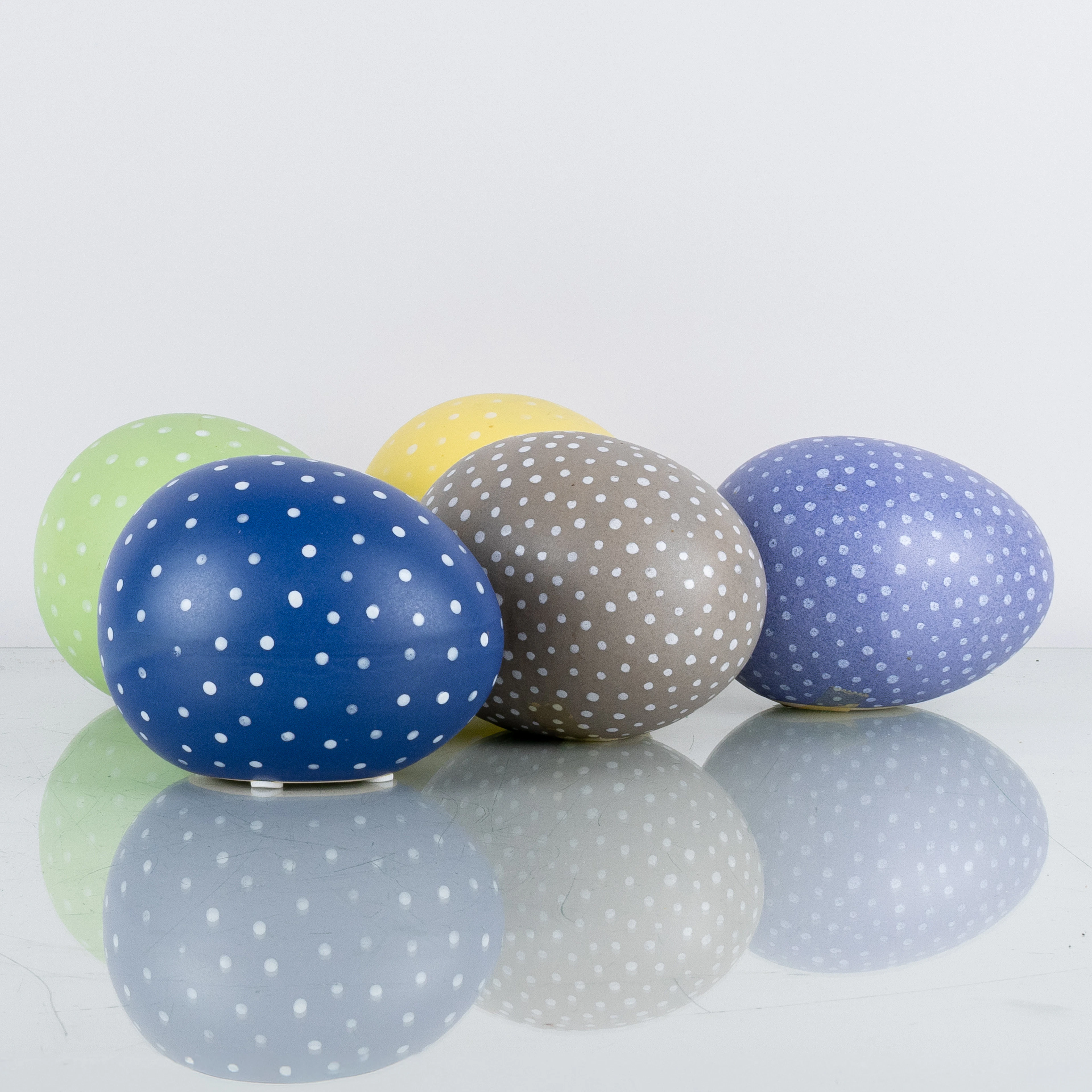 SCULTURE, 5 pezzi, ceramica, Paradise Workshop, 1900/2000