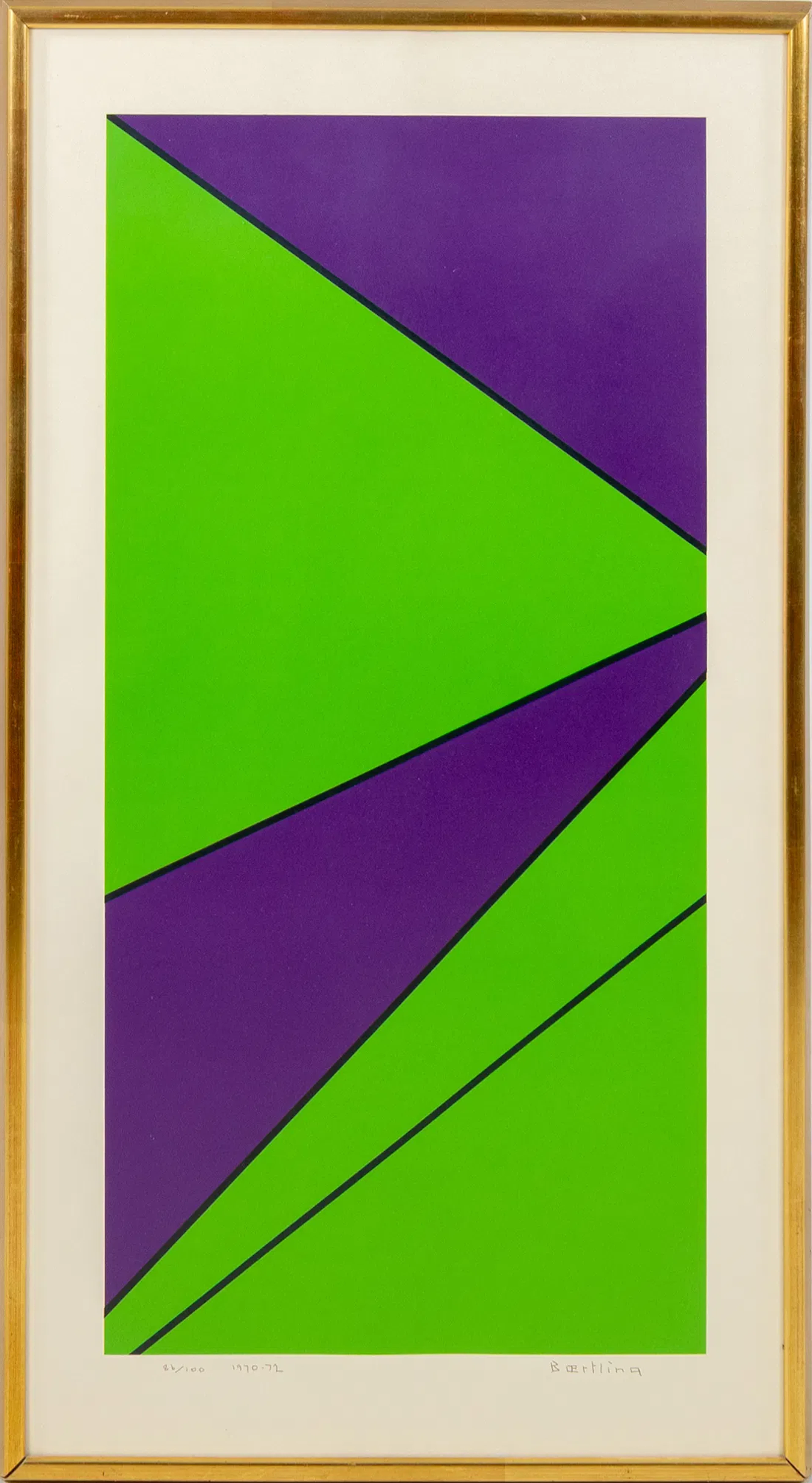 OLLE BAERTLING (1911-1981), färgserigrafi, "Yoyan", signerad, numrerad
