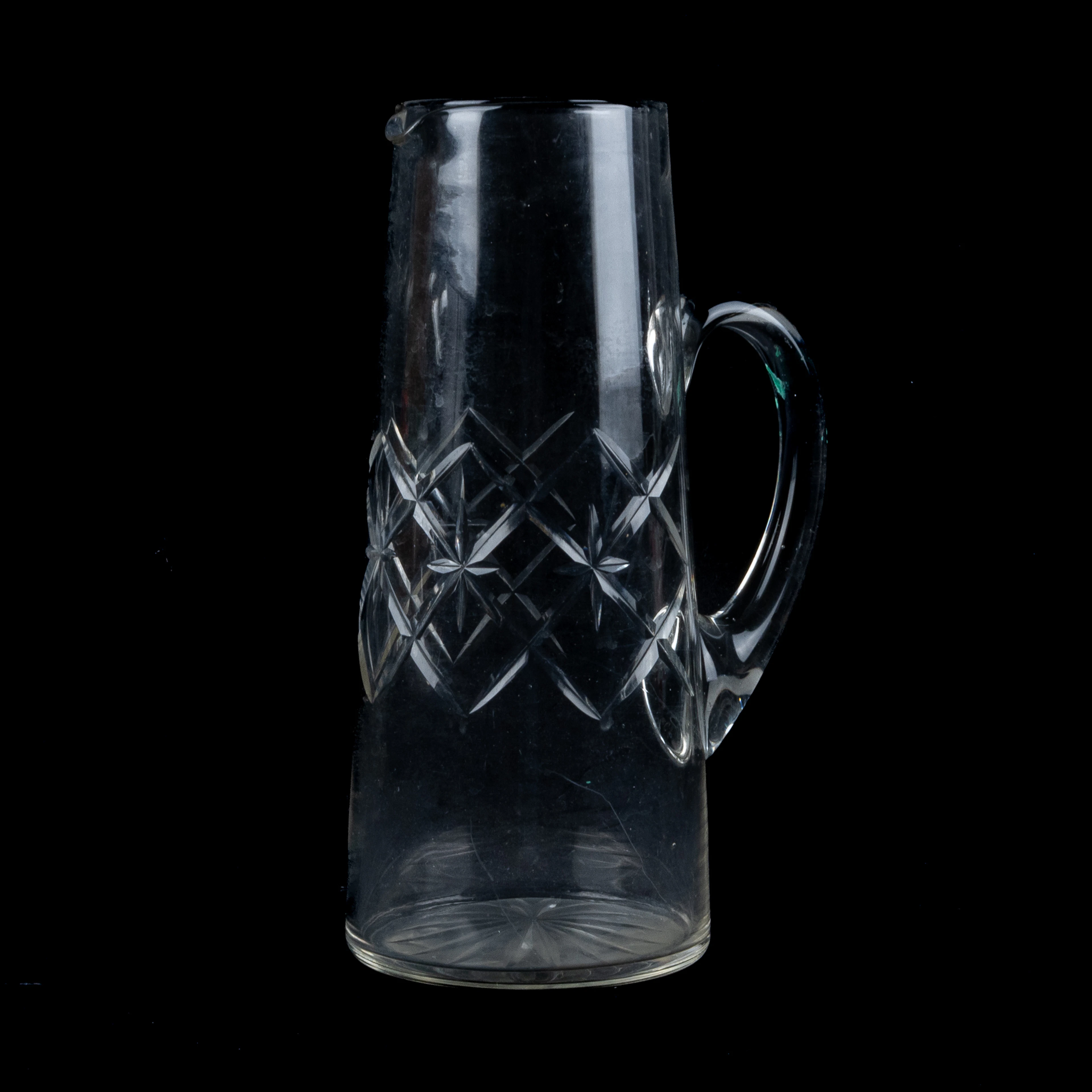 JARRA, cristal, siglos XIX/1900