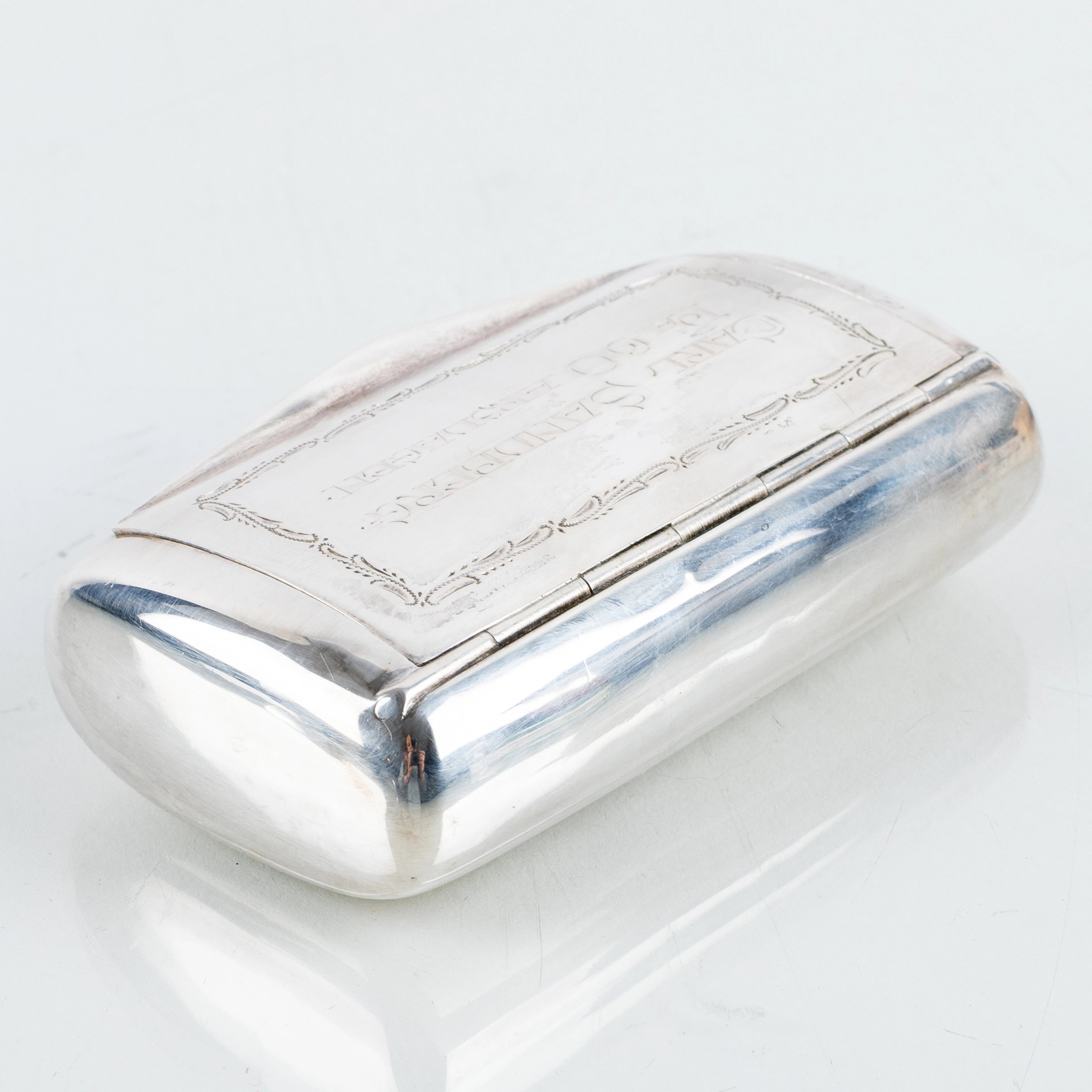SNUS-BOX, Silber, 1800er/1900er Jahre