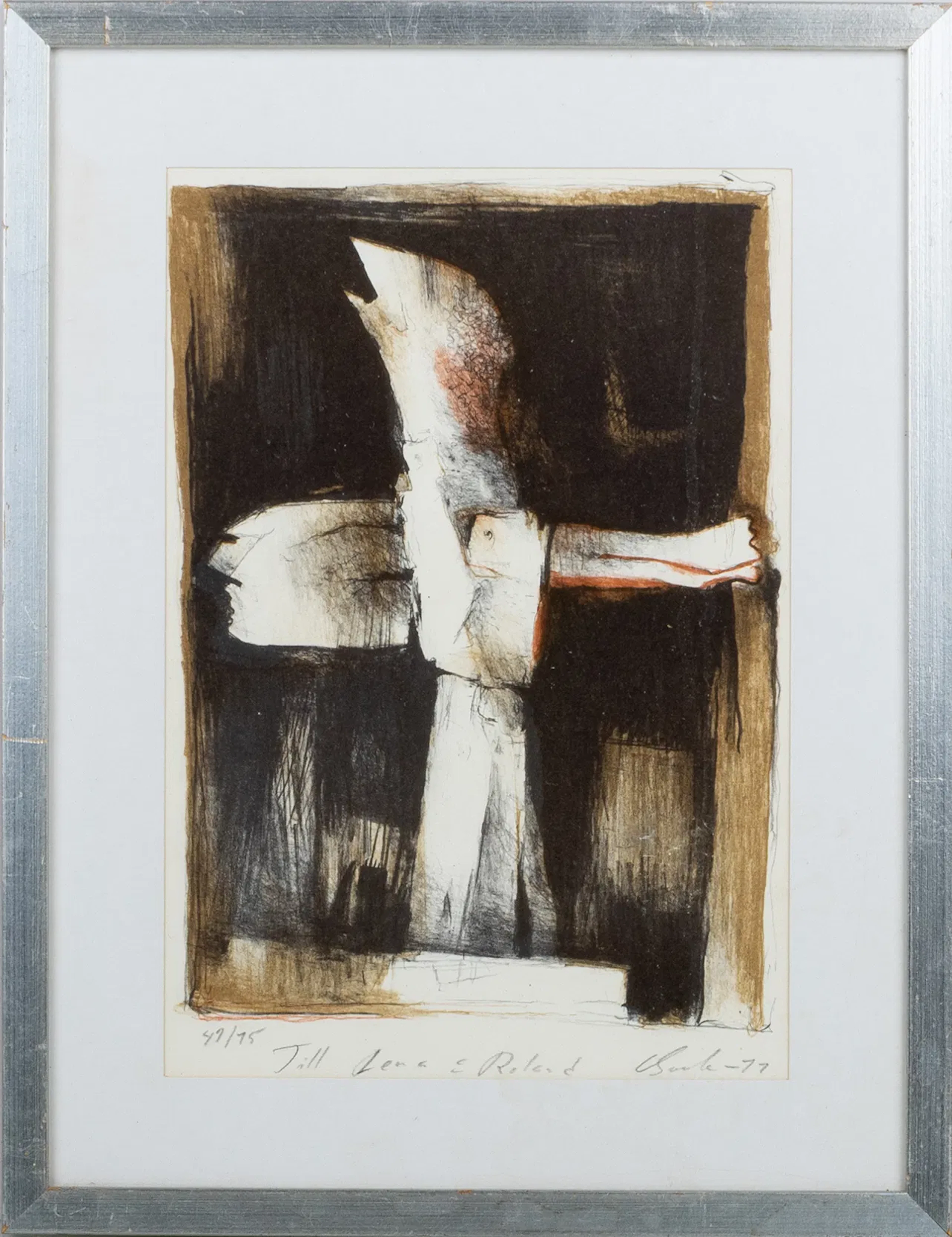 SVANTE RYDBERG (nata nel 1948), litografia a colori, firmata e numerata 49/75