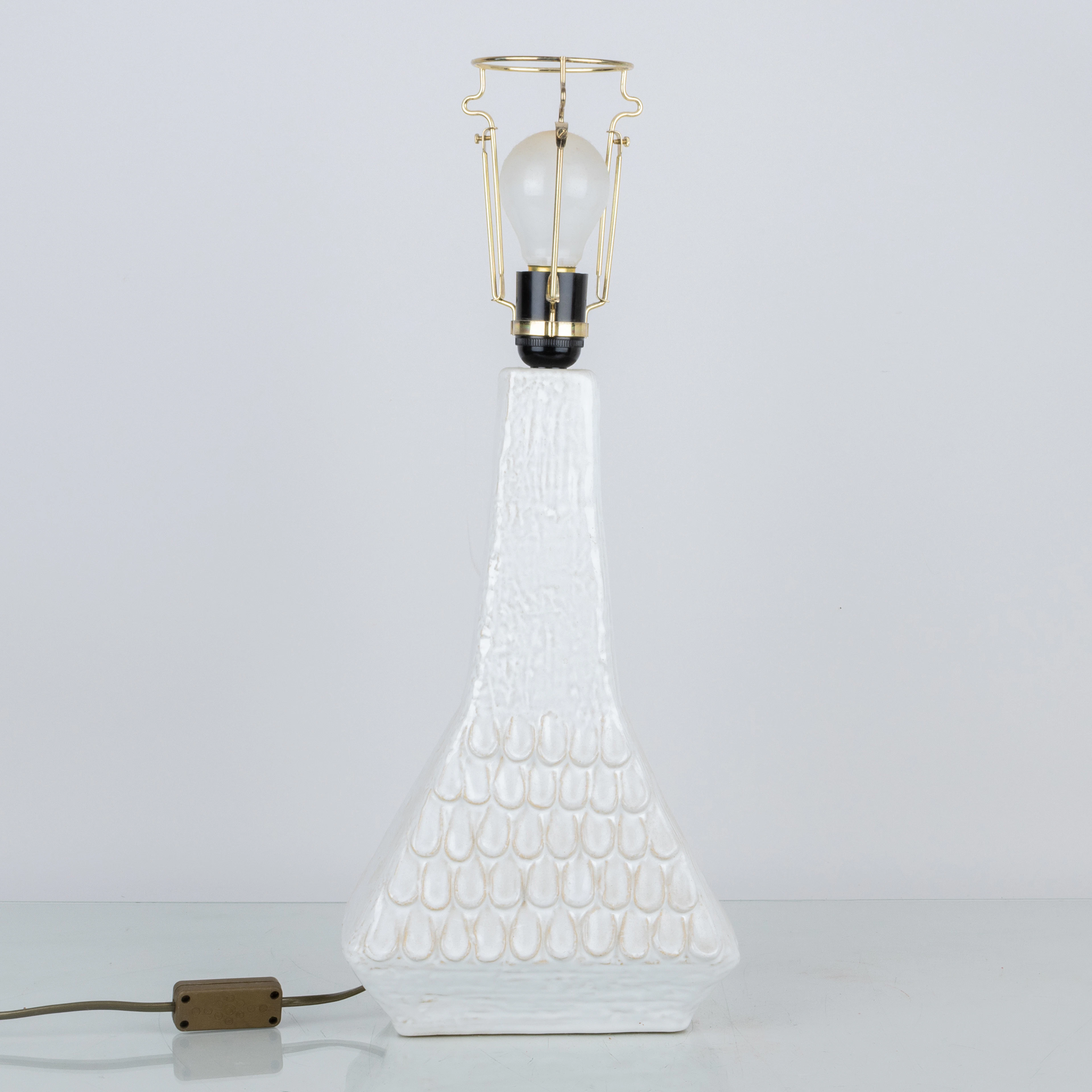 TABLE LAMP, stoneware, EGO Stoneware, Lidköping, the second half of the 1900s