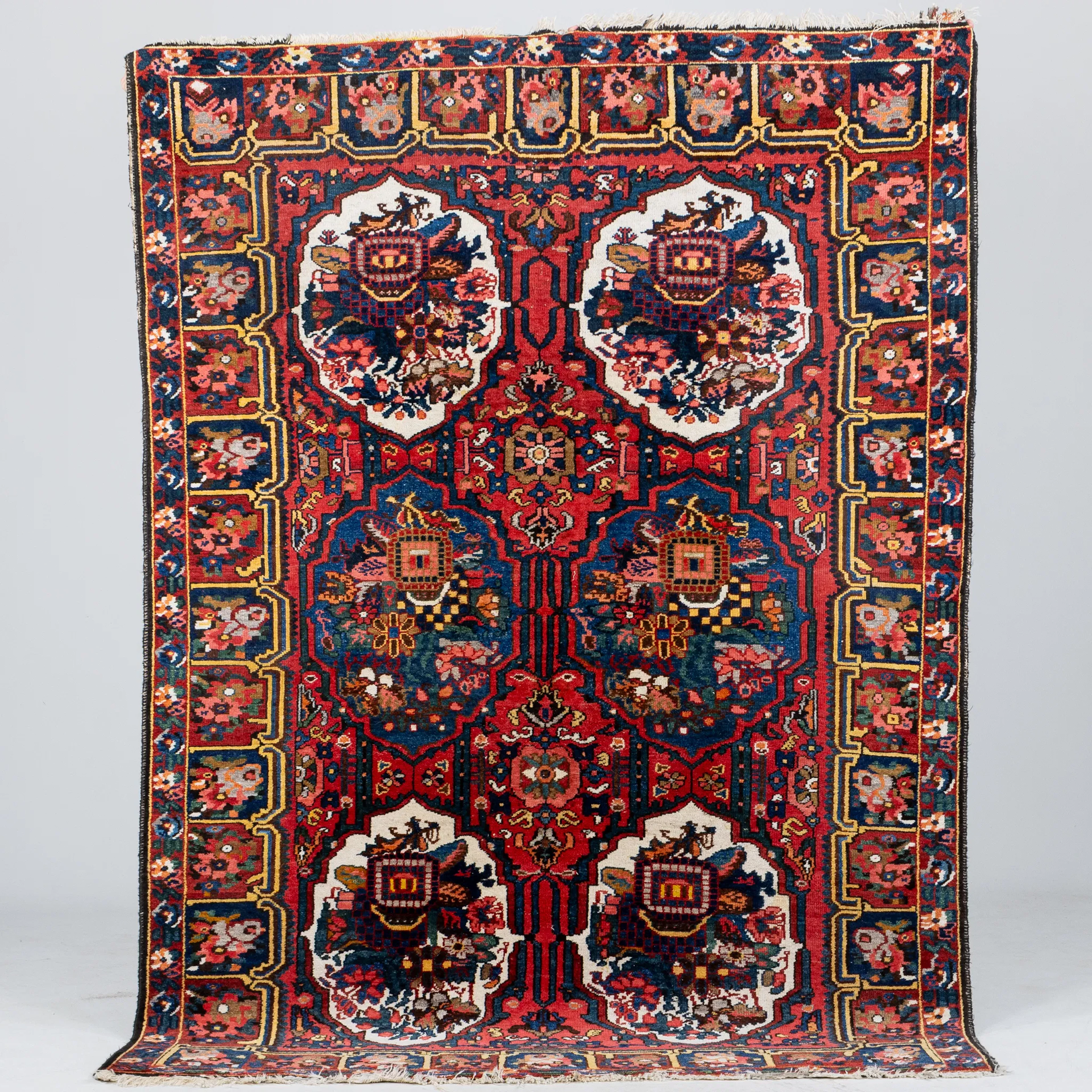 ALFOMBRA ORIENT, antigua, aprox. 243 x 175 cm