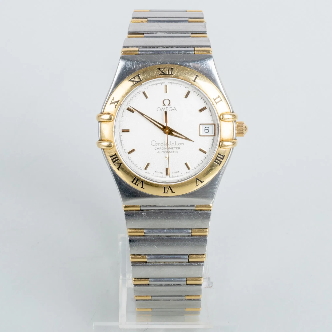 RELOJ DE PULSERA DE HOMBRE, Omega Constellation Chronometer, automático, acero, 2002