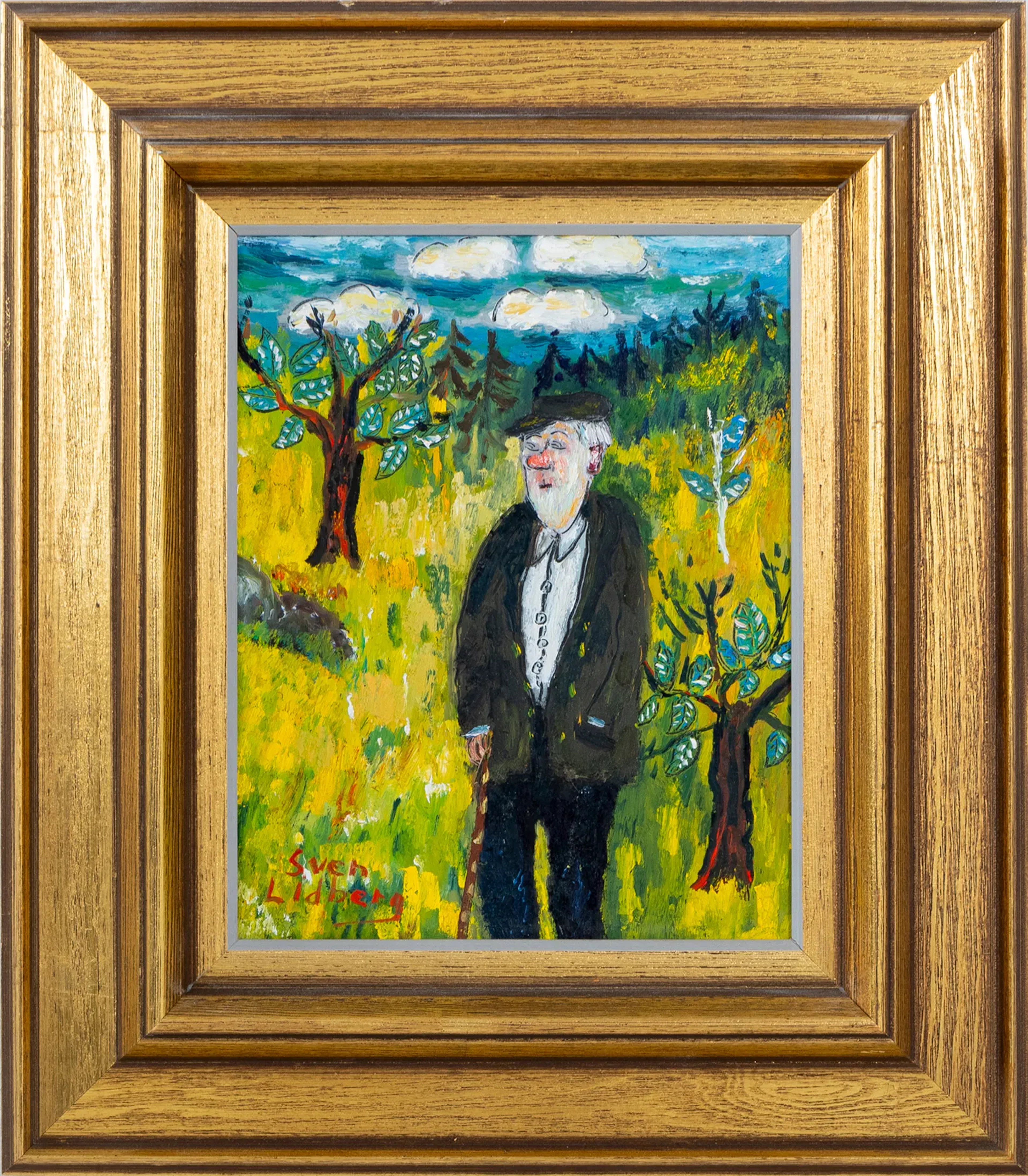 SVEN LIDBERG (1929-2009), oil on panel, signed