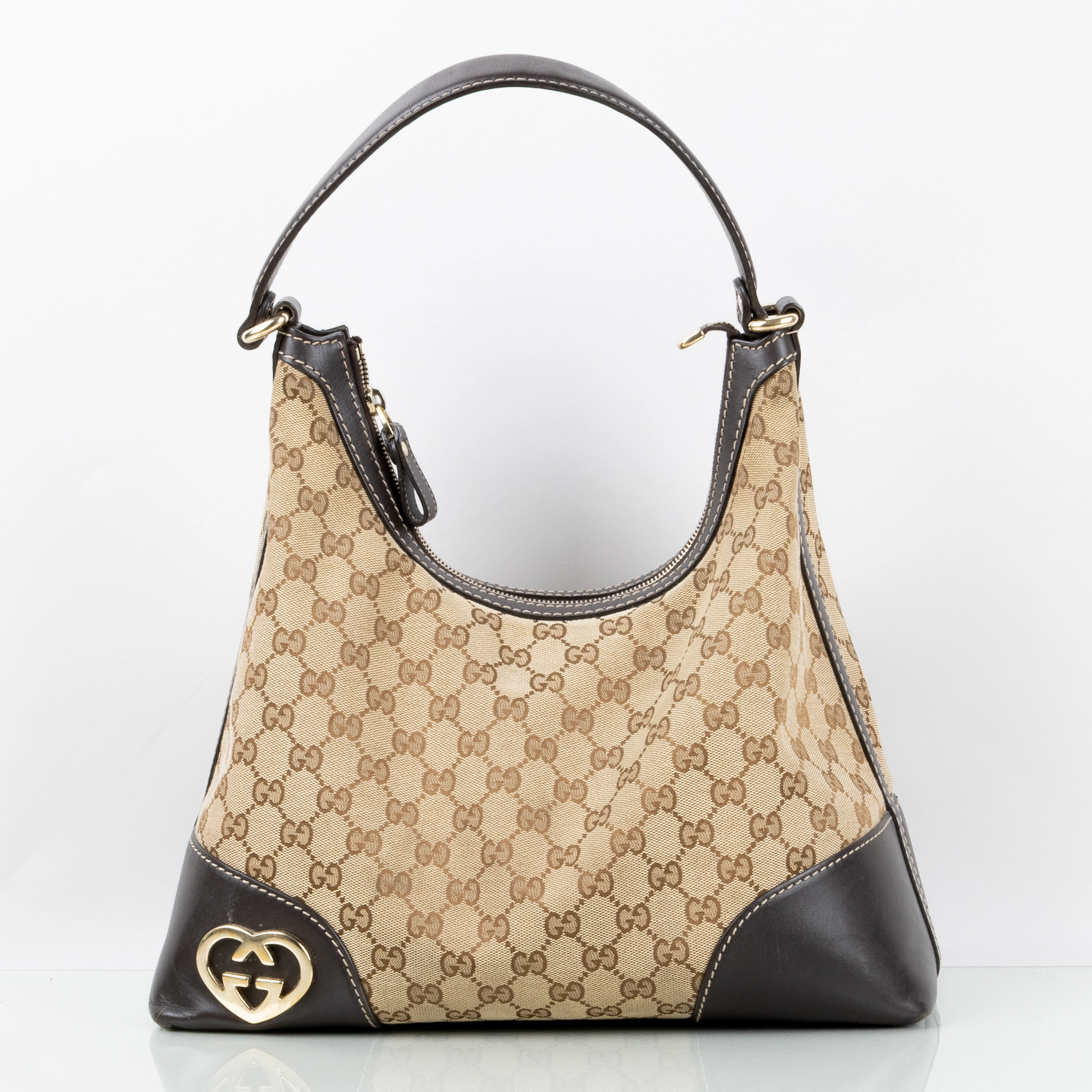 GUCCI, väska, Bolso Hobo, Corazón Encantador