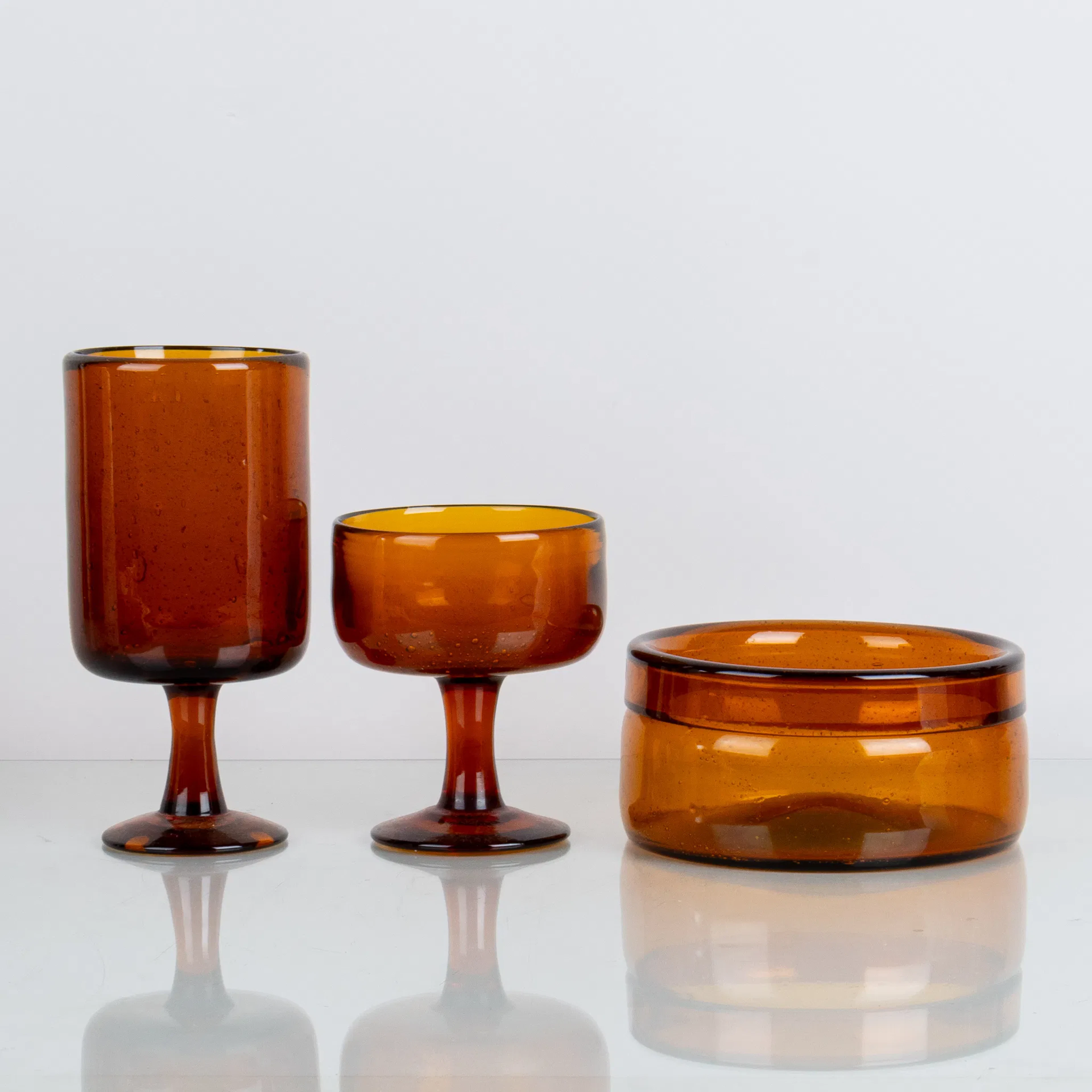 ERIK HÖGLUND, 3 ciotole, bicchieri, Boda