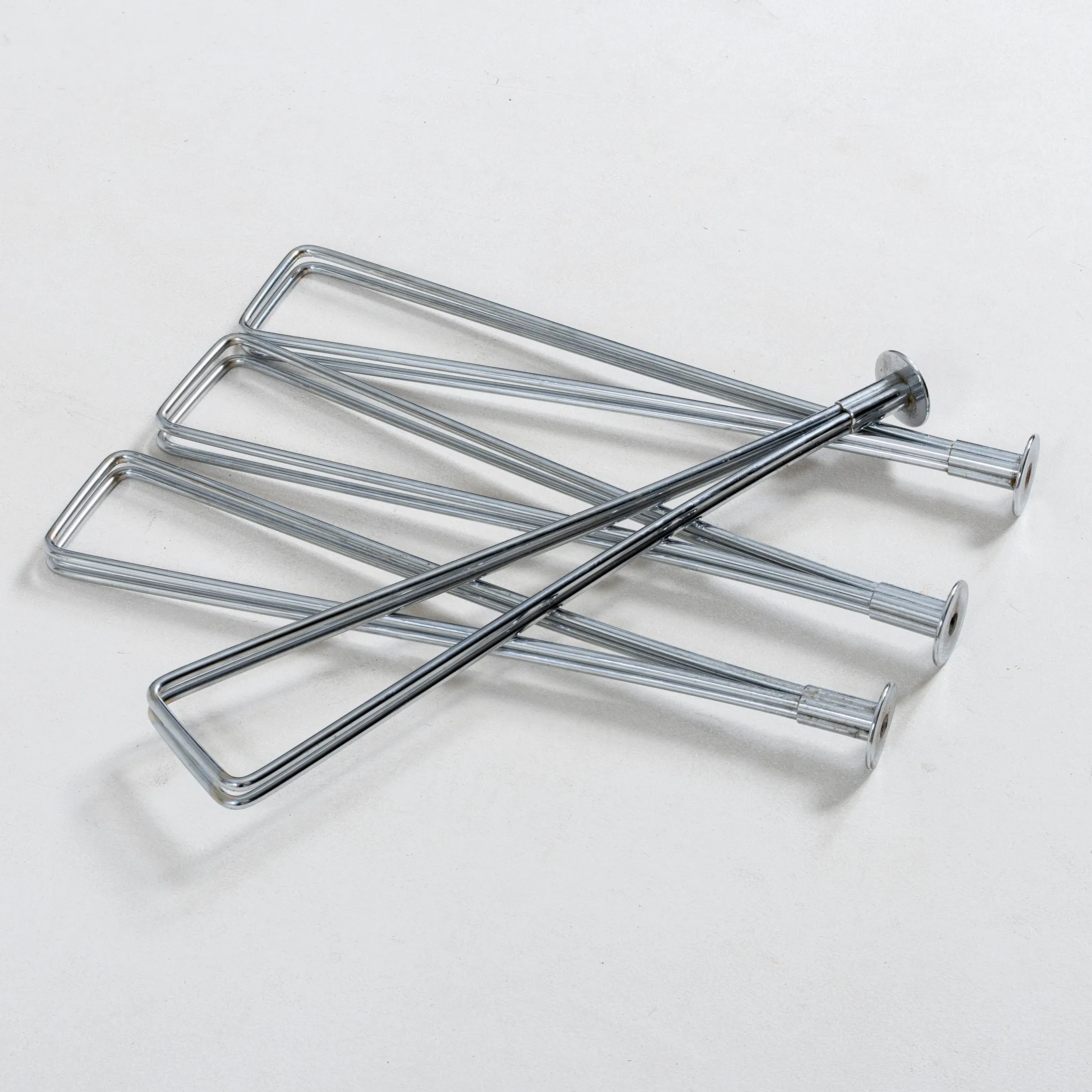 TENSIÓN LEGS, metal cromado, para la mesa de centro de Bruno Mathsson "Superellips"