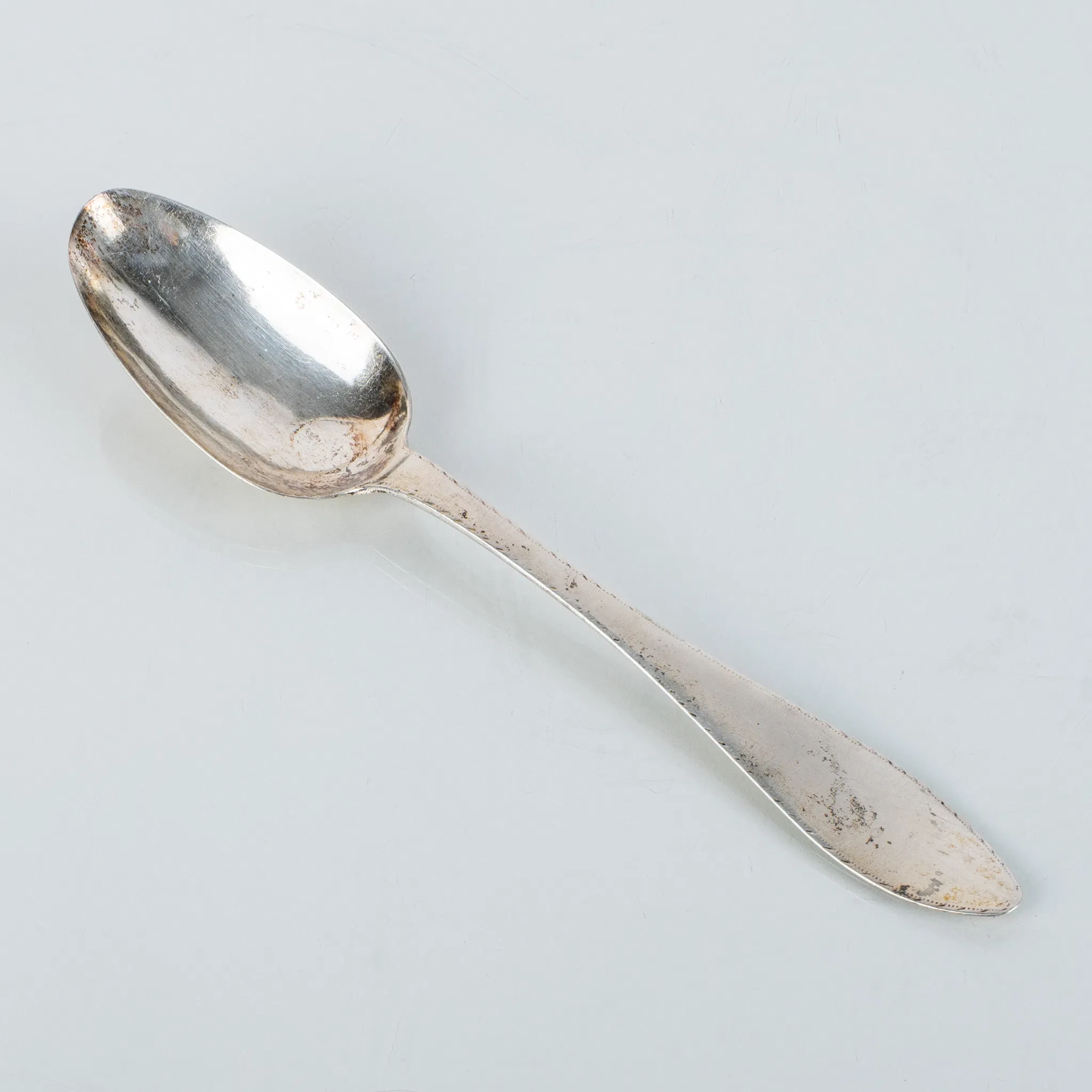 JOHAN PETTER GRÖNVALL, una cucharada de plata, Estocolmo 1826
