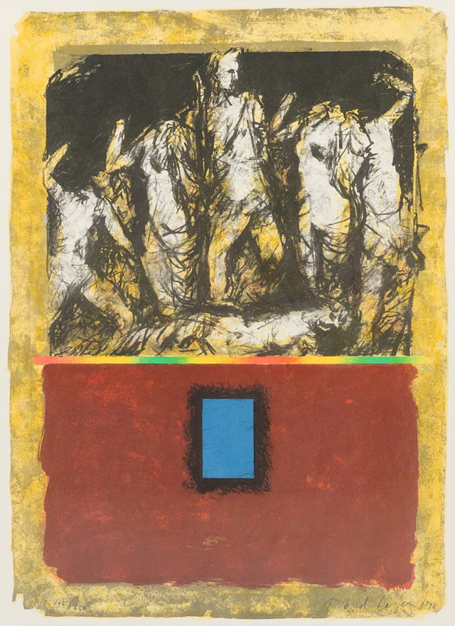 TORD LAGER (né en 1942), lithographie en couleur, signé et numéroté 162/250