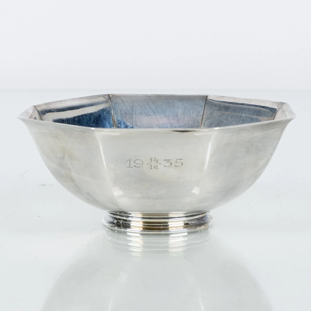 BOWL, plata, GAB 1935